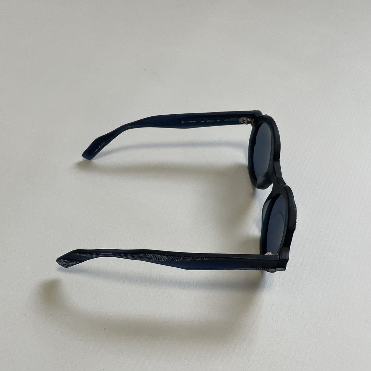 Yohji Yamamoto YY 5019 Blue Round Frame Sunglasses Size ONE SIZE - 5 Thumbnail
