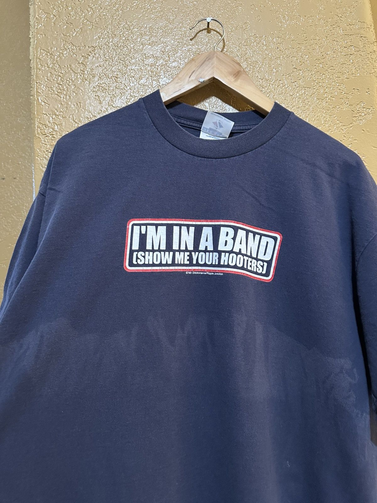 4GSELLER × Vintage Vintage I’m In A Band T Shirt Large Porn Star Size US L / EU 52-54 / 3 - 3 Thumbnail