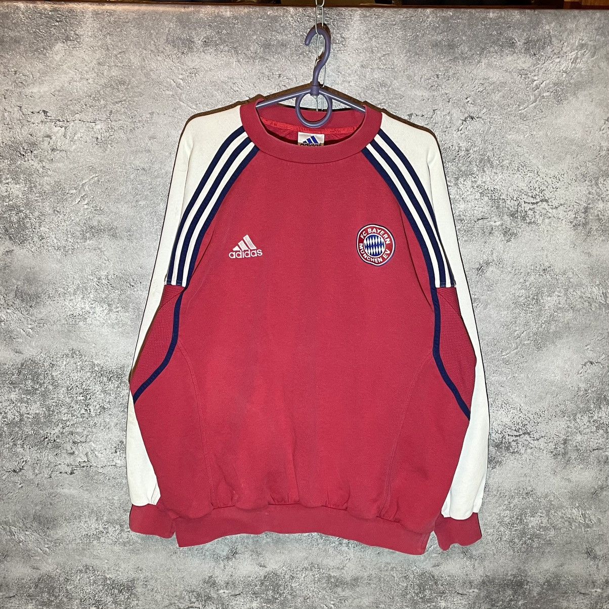 Adidas Vintage Adidas Fc Bayern Munich Sweatshirt Retro 90s Size US XL / EU 56 / 4 - 2 Thumbnail
