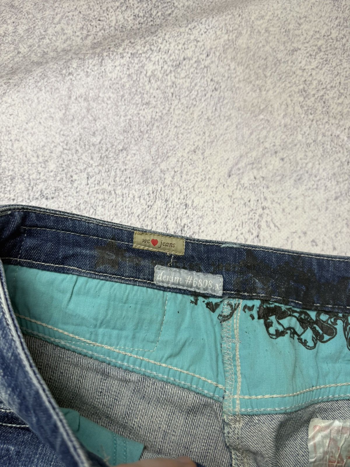 Japanese Brand Vintage Women’s Flared Jeans Y2K Japanese Size 28" / US 6 / IT 42 - 11 Thumbnail
