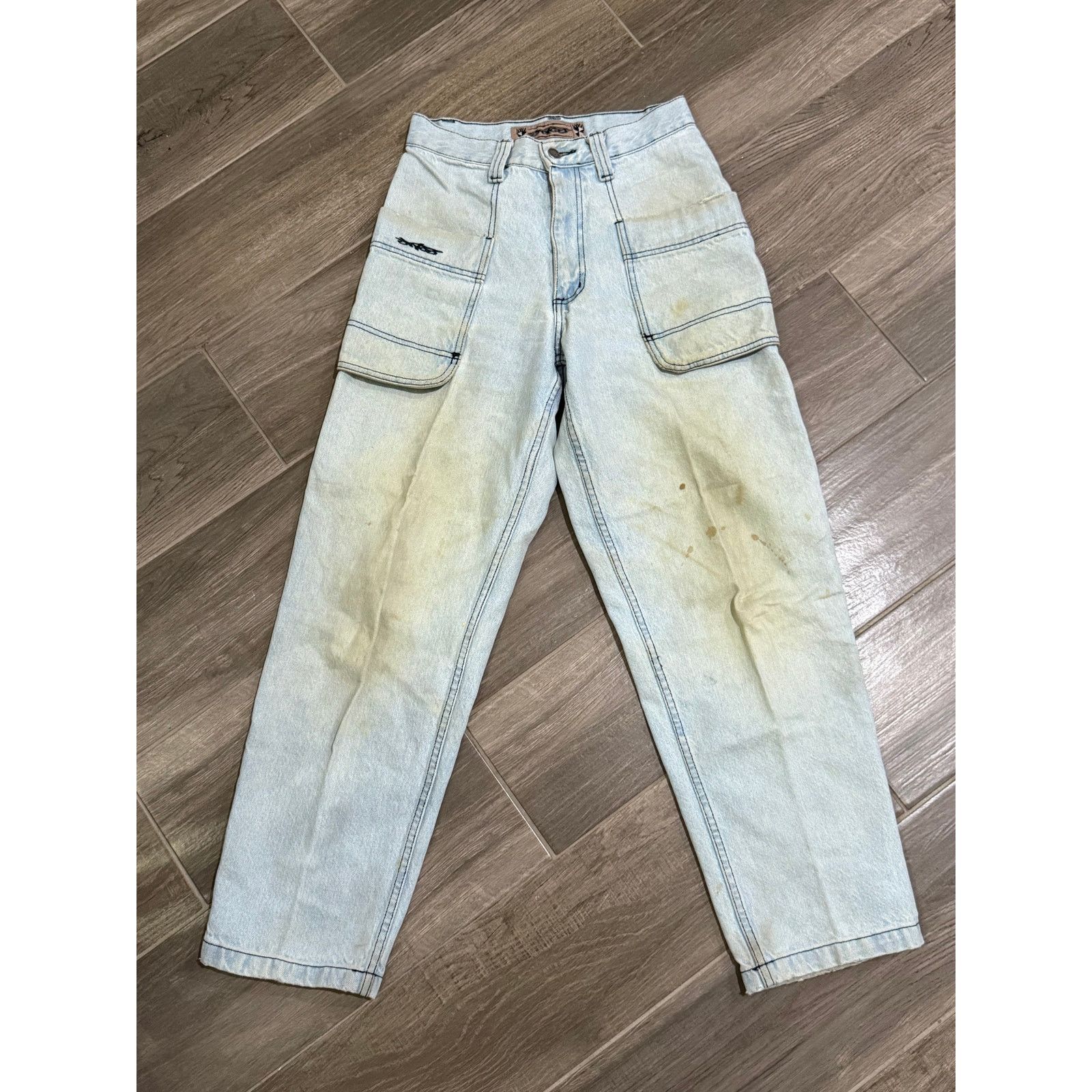 JNCO Vintage 90s y2k Light Wash JNCO Jeans Size US 29 - 1 Thumbnail