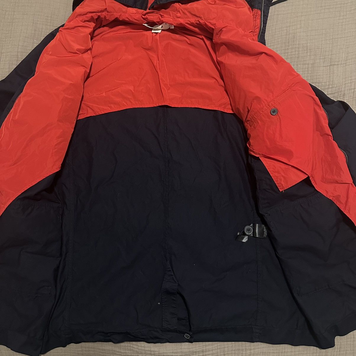 Marni MARNI x H&M Jacket Men's US 44R (Large) Parka Blue/Red Size US L / EU 52-54 / 3 - 7 Thumbnail