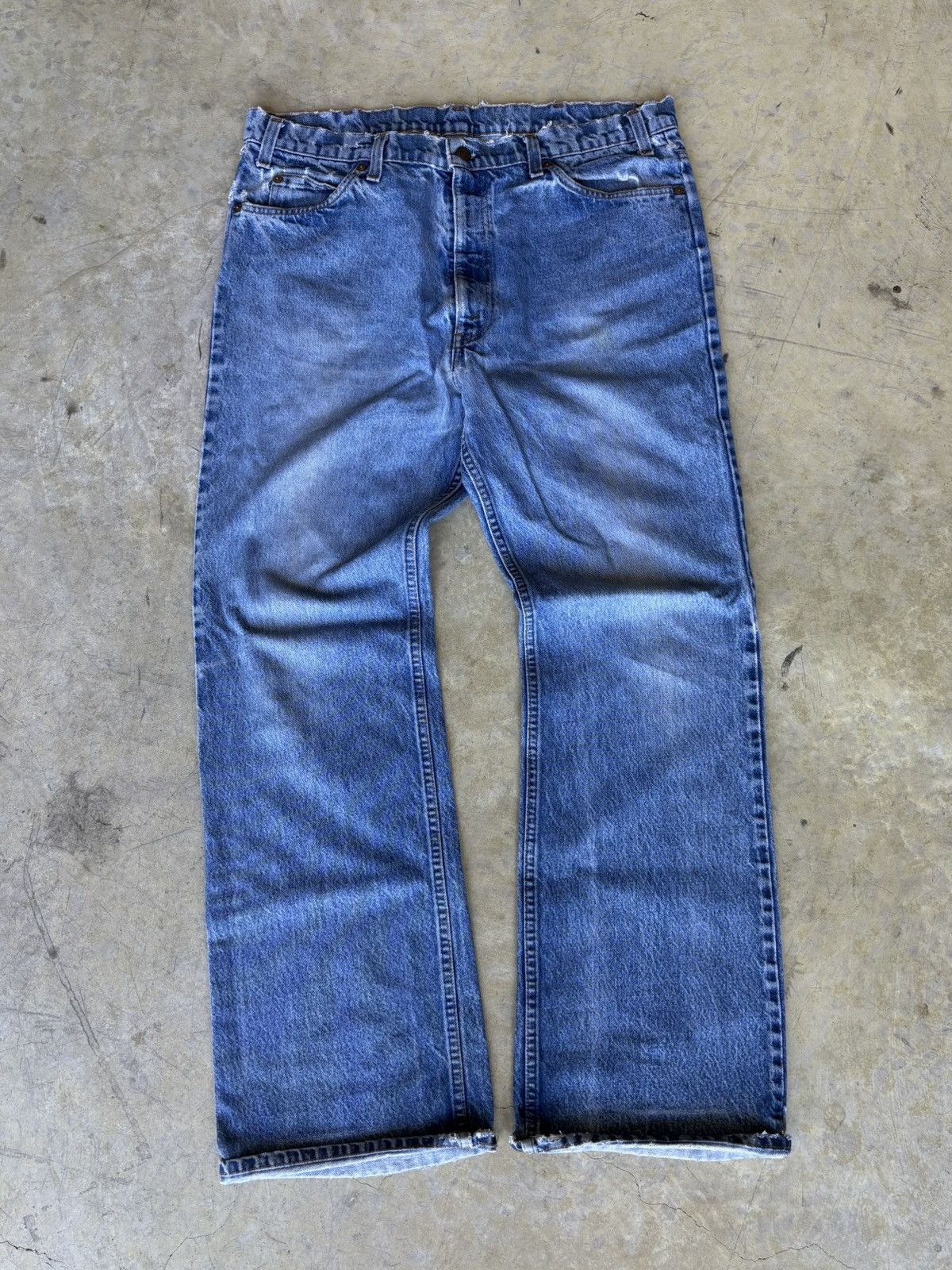 Levi's Vintage 70s levis Orange Tab bellbottoms Size US 38 / EU 54 - 2 Thumbnail