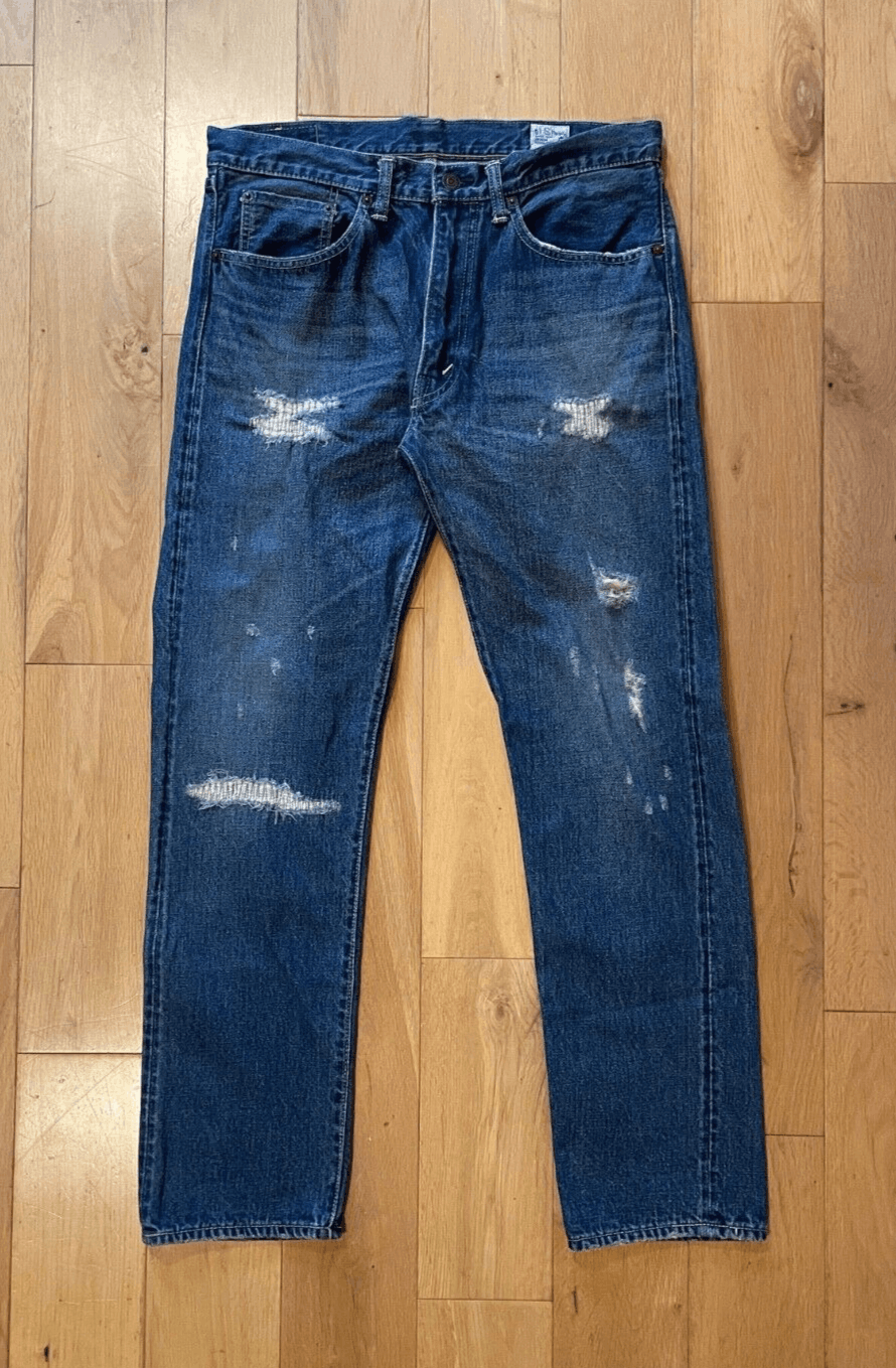 Orslow orSlow 107 Selvedge Denim Jeans Size 2 (32") Made in Japan Size US 32 / EU 48 - 1 Thumbnail