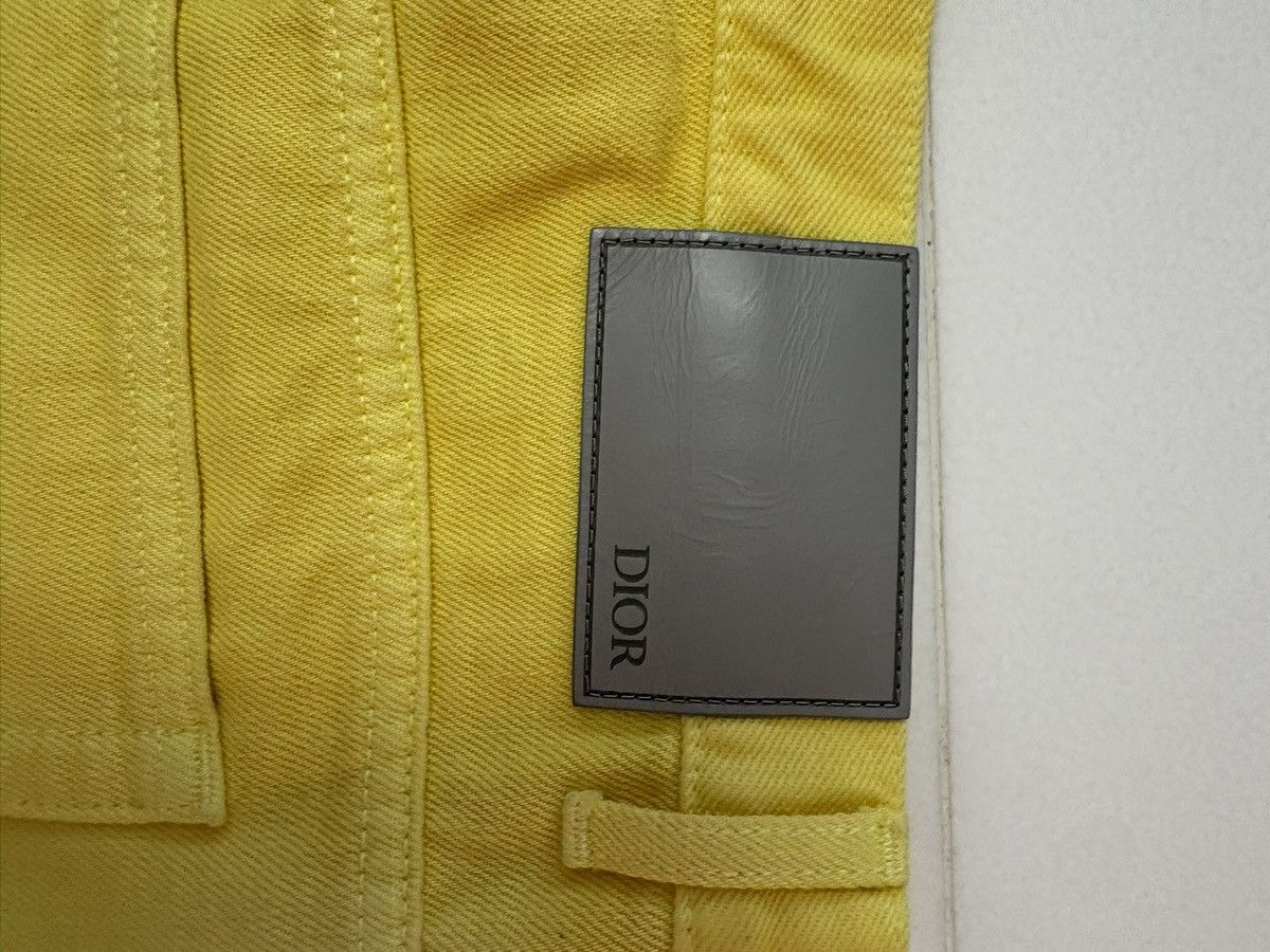 Dior DIOR SLIM-FIT JEANS "YELLOW" Size US 31 - 6 Thumbnail