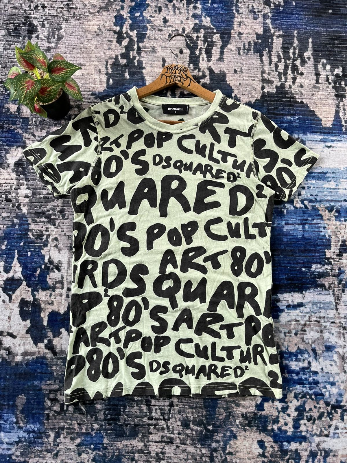 Dsquared2 RARE Dsquared2 Pop Culture Art Full Print tee Size US S / EU 44-46 / 1 - 1 Thumbnail
