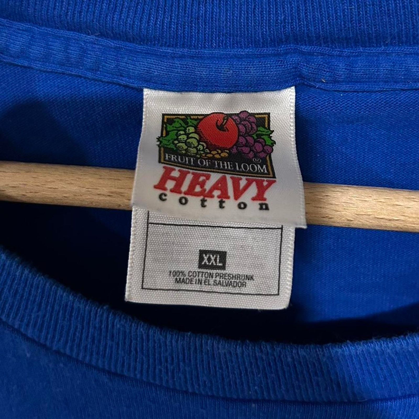 Fruit Of The Loom Vintage Devon Polo Two Sided Tee Shirt Size US XXL / EU 58 / 5 - 5 Thumbnail