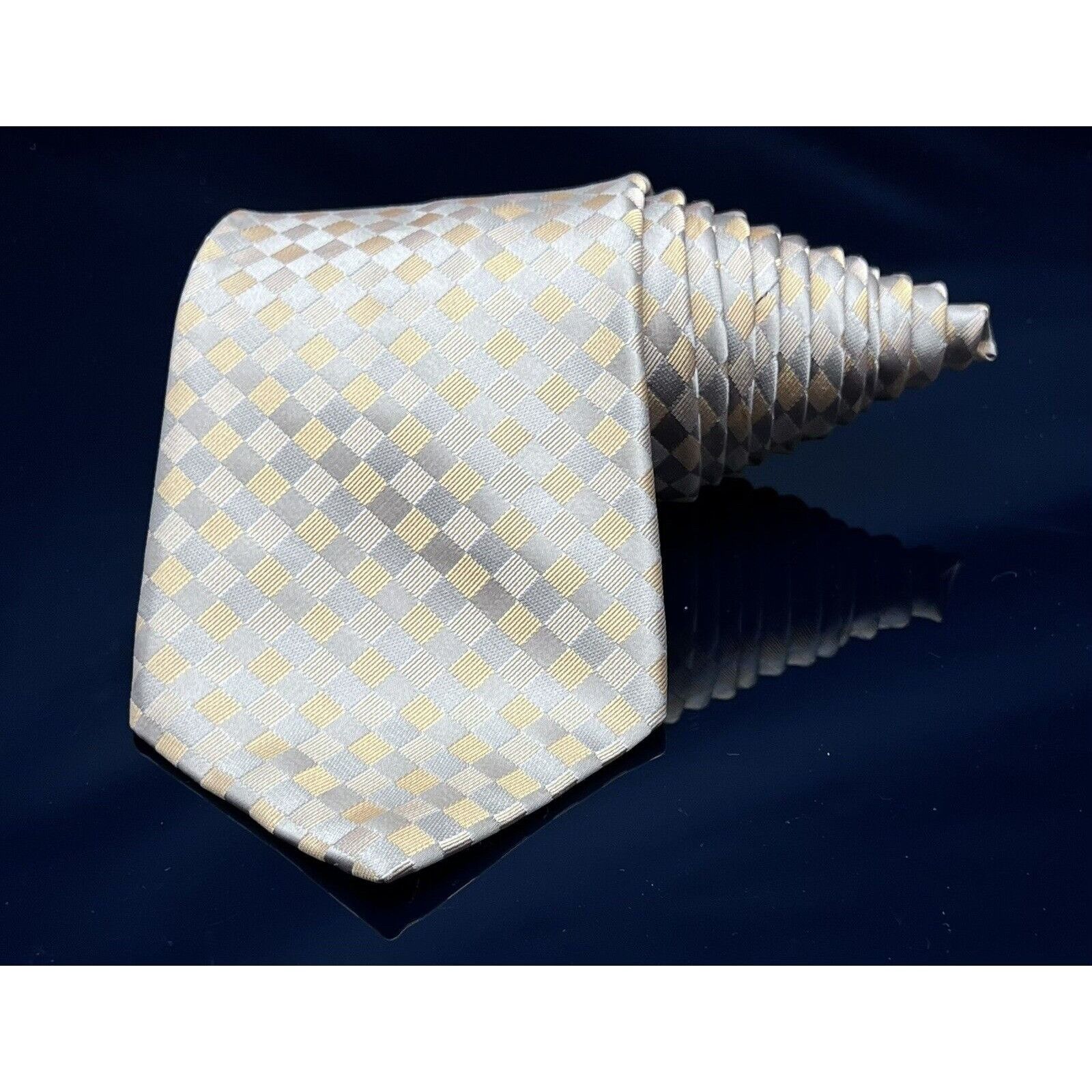 Calvin Klein Calvin Klein Men's Silk Blend Tie ~ Plaids & Checks ~ NEW M Size ONE SIZE - 2 Thumbnail