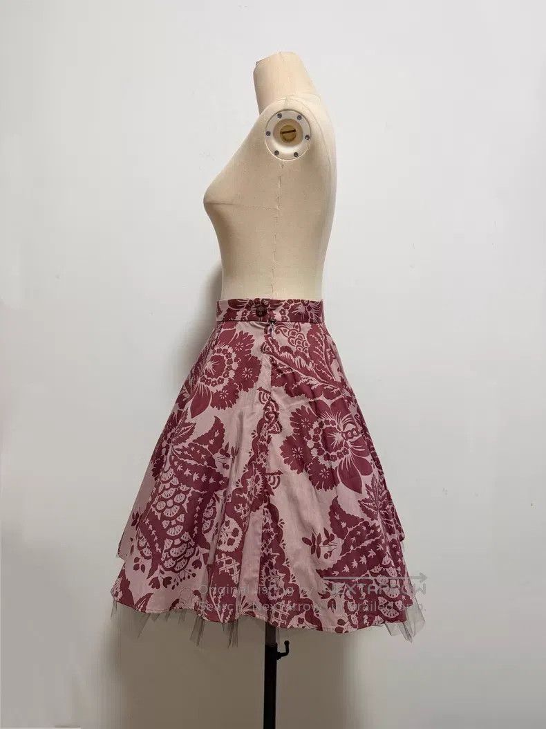Vivienne Westwood Vivienne Westwood size 1 Totem print puffy skirt Size 25" / US 0 / IT 36 - 3 Thumbnail