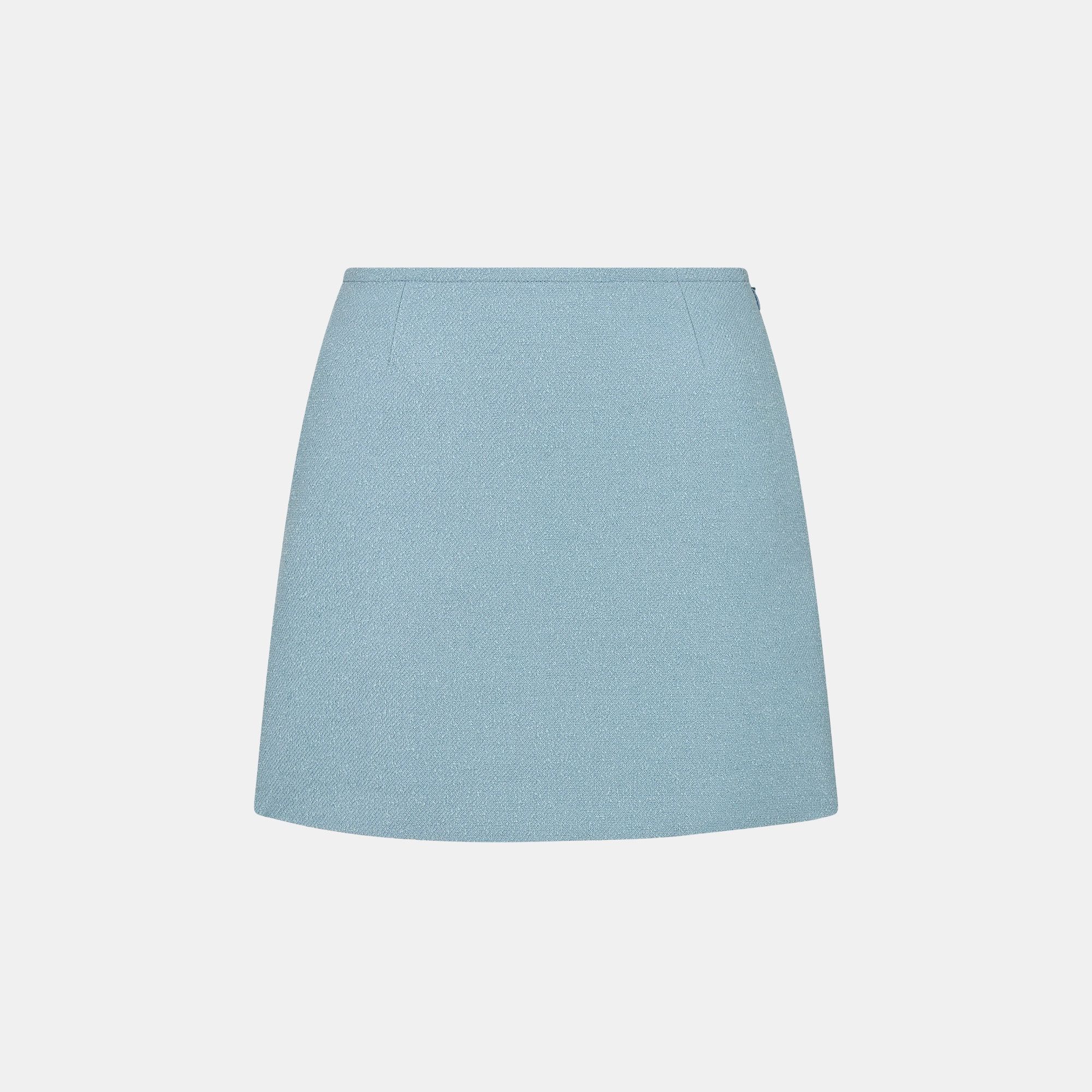 Dior o1bcso1str0126 Mini Skirts in Light Blue Size 27" / US 4 / IT 40 - 1 Preview