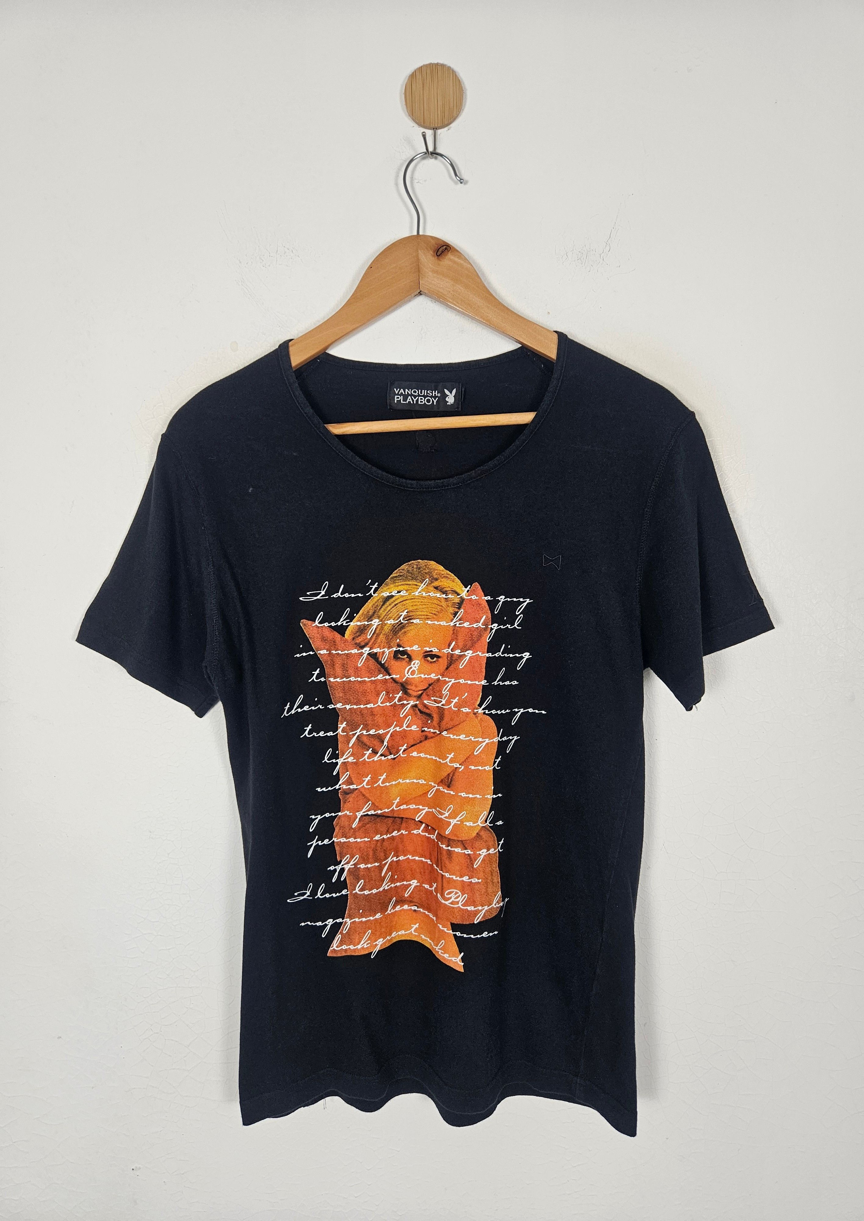 Japanese Brand Vanquish Playboy tee shirt Size US S / EU 44-46 / 1 - 1 Thumbnail