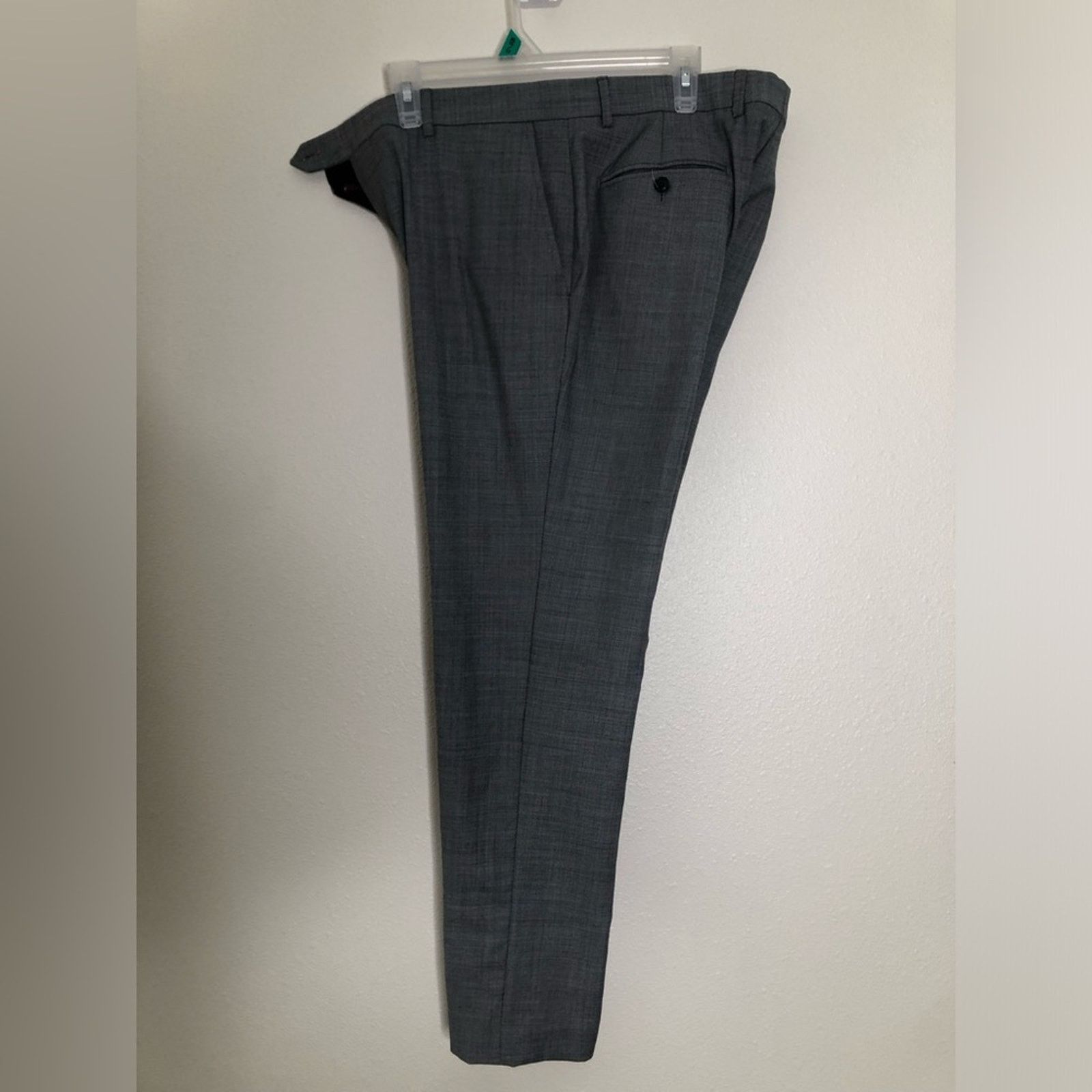 Tommy Hilfiger Men’s Tommy Hilfiger Flex Stretch Pants—34Wx30L— Gray Size US 34 / EU 50 - 8 Thumbnail