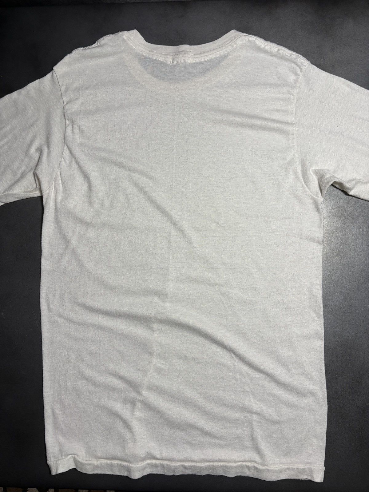 Vintage 1970s Vintage Blank Tee 1980s Stanfields Thrashed Distressed Size US M / EU 48-50 / 2 - 7 Thumbnail