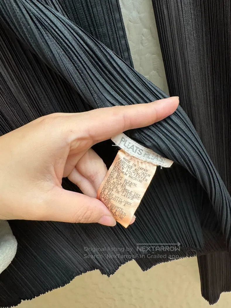 Issey Miyake Issey Miyake Black Coat Size L / US 10 / IT 46 - 6 Thumbnail