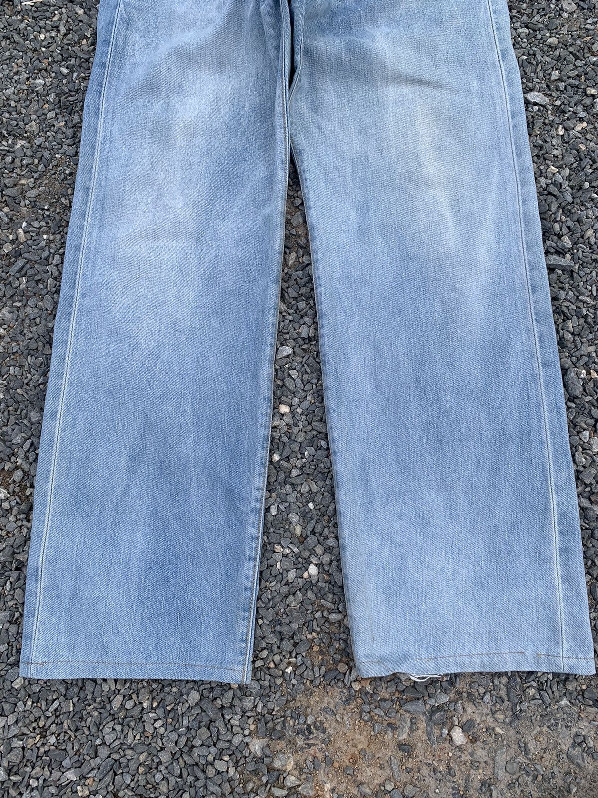 Kapital VINTAGE EDWIN 505X SELVEDGE FADED BAGGY DISTRESSED DENIM Size US 32 / EU 48 - 7 Thumbnail