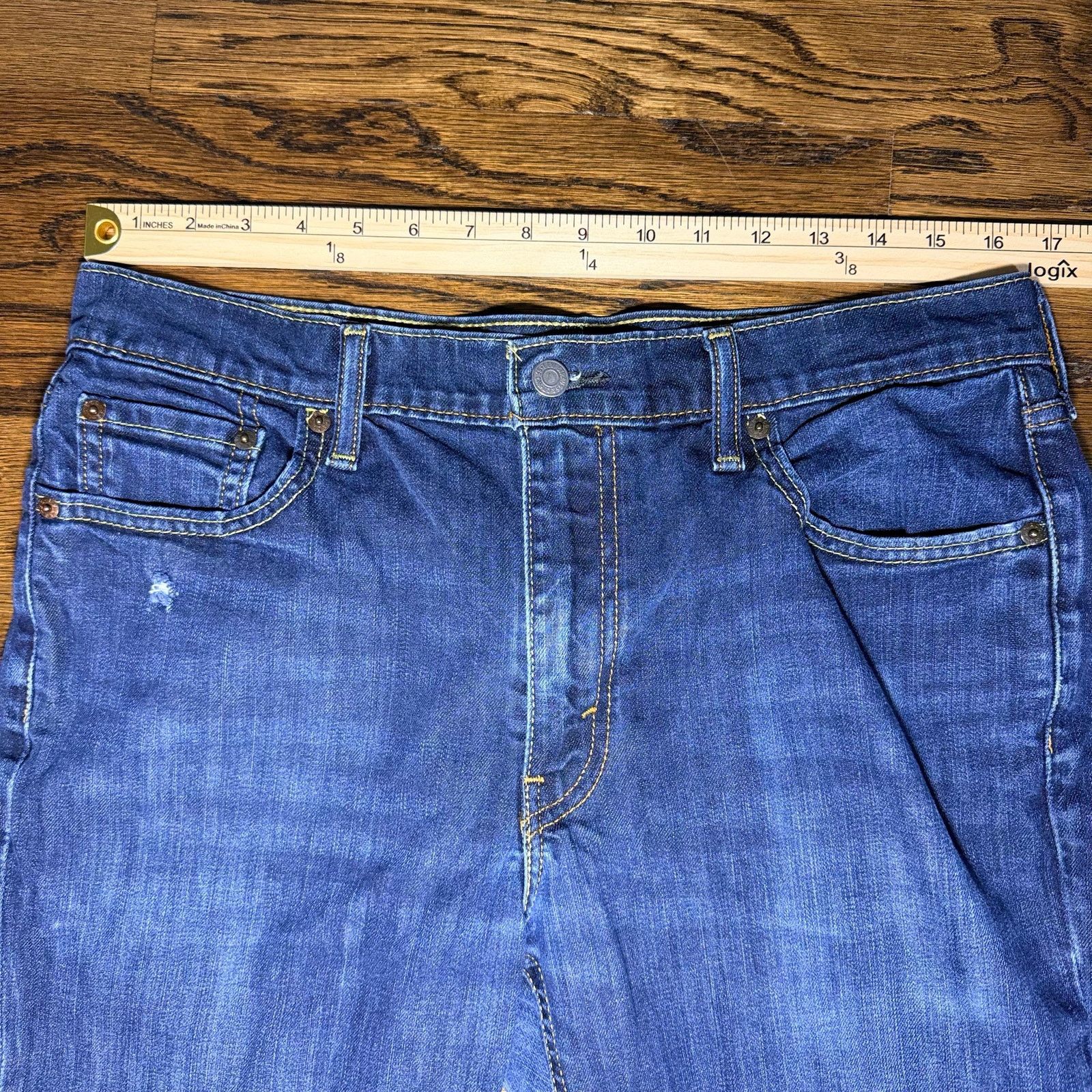 Levi's Levi's Medium Dark Wash 541 Athletic Jeans Men's 33 X 32 Size US 33 - 5 Thumbnail