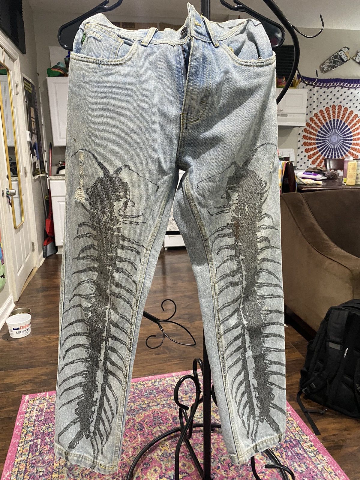 Pleasures Pleasures Centipede Jeans Size US 28 / EU 44 - 1 Thumbnail