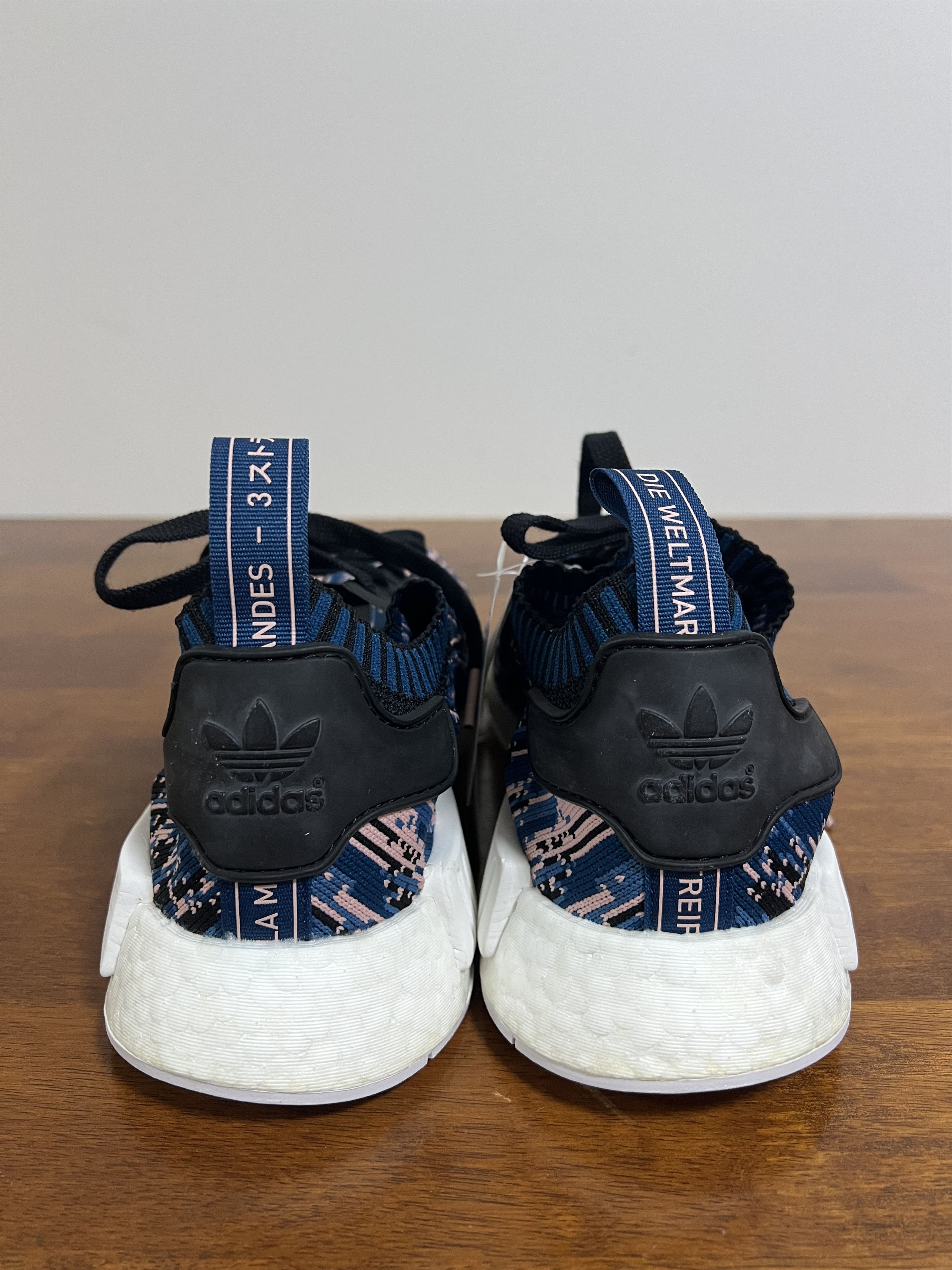 Adidas × Sneakersnstuff 💚 2018 Sneakersnstuff x Adidas NMD R1 Datamosh 2.0 Blue Size US 10 / EU 43 - 9 Thumbnail