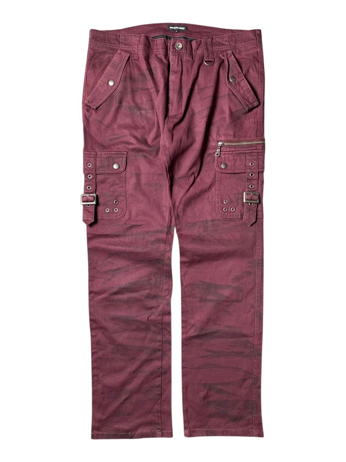 パンツ semantic design bondage flare cargo pant semantic design bondage flare cargo pant - メルカリ