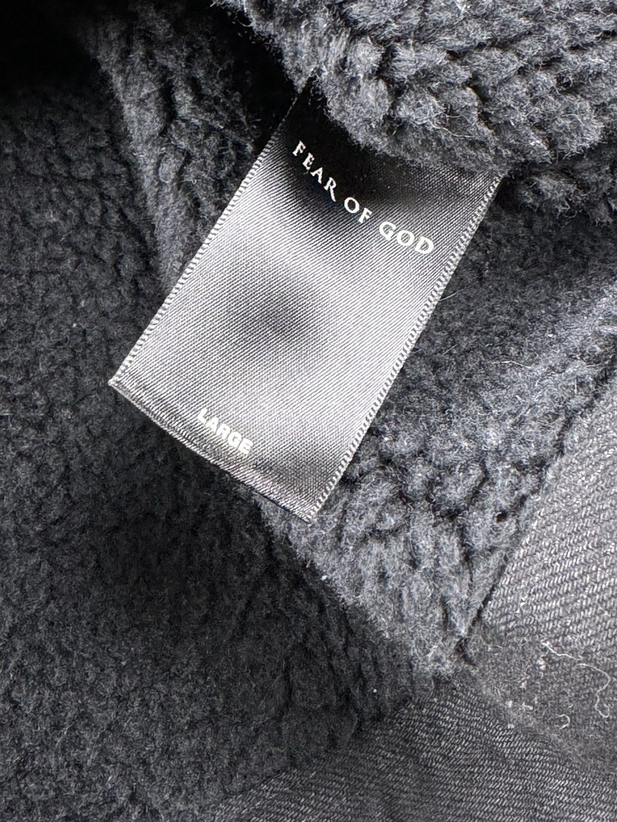 Fear of God 5th Fleece Lined Denim Jacket Size US L / EU 52-54 / 3 - 5 Thumbnail