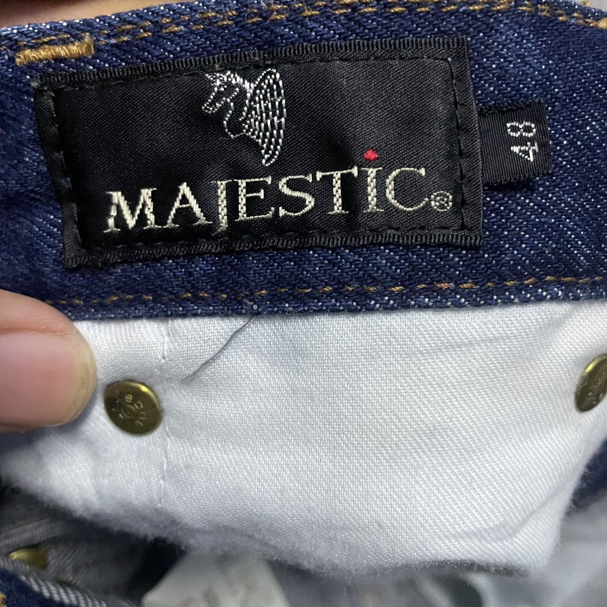 Majestic × Vintage “MAJESTIC” CRAZY VINTAGE MAJESTIC JEANS Size US 31 - 16 Thumbnail