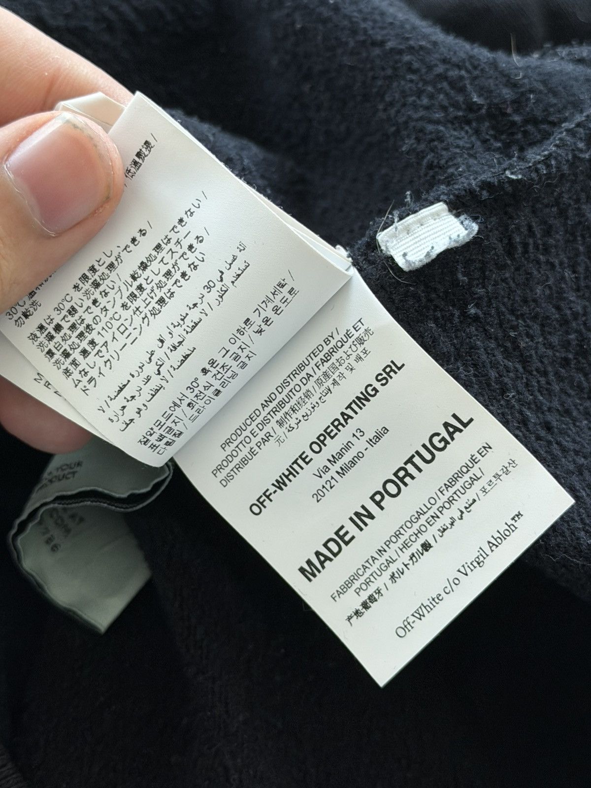 Off-White Off-White Black Hoodie Size US XS / EU 42 / 0 - 8 Thumbnail