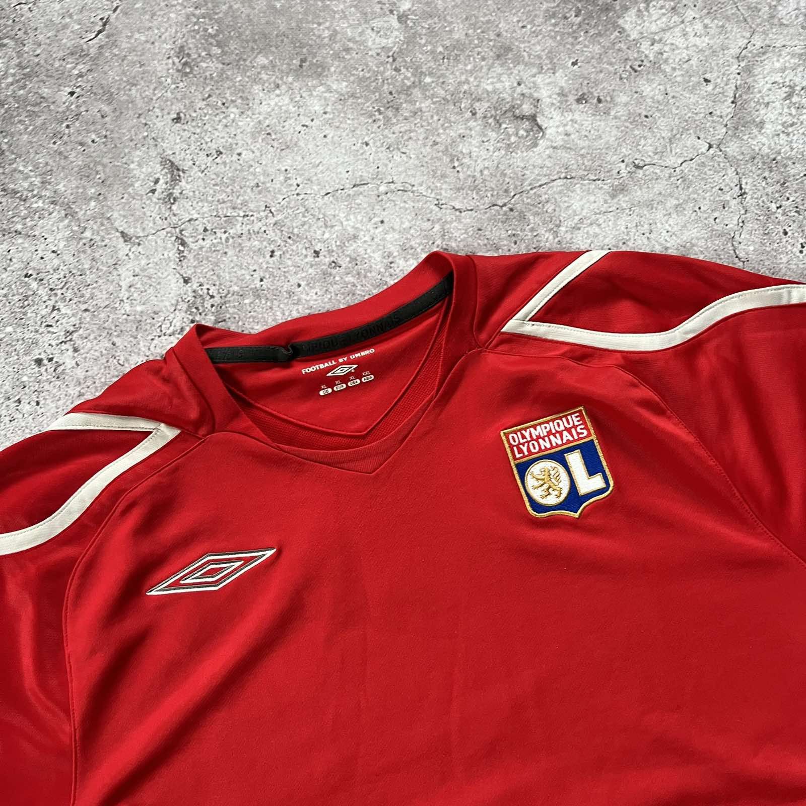 Umbro Vintage UMBRO OLYMPIQUE LYONNAIS Soccer Jersey Size US XL / EU 56 / 4 - 4 Thumbnail