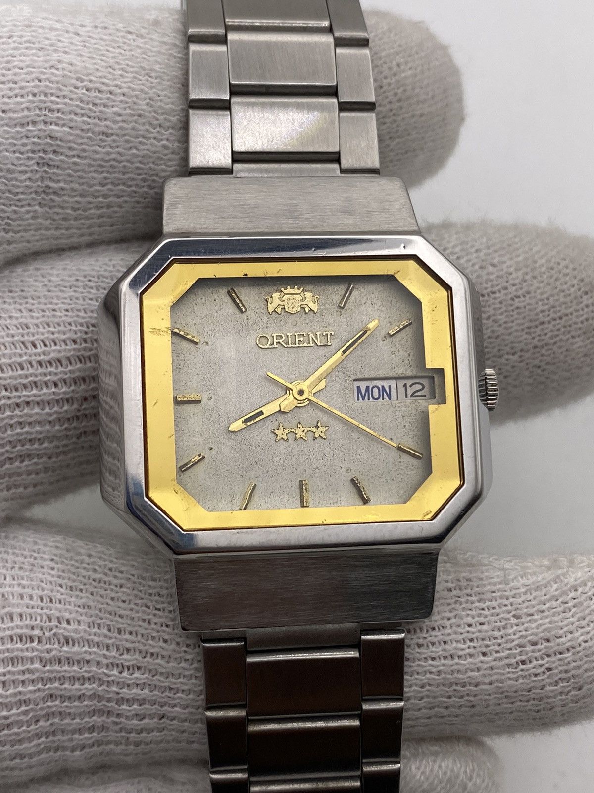 Orient Vintage Orient Gray Dial Men’s Wristwatch Size 34 - 6 Thumbnail