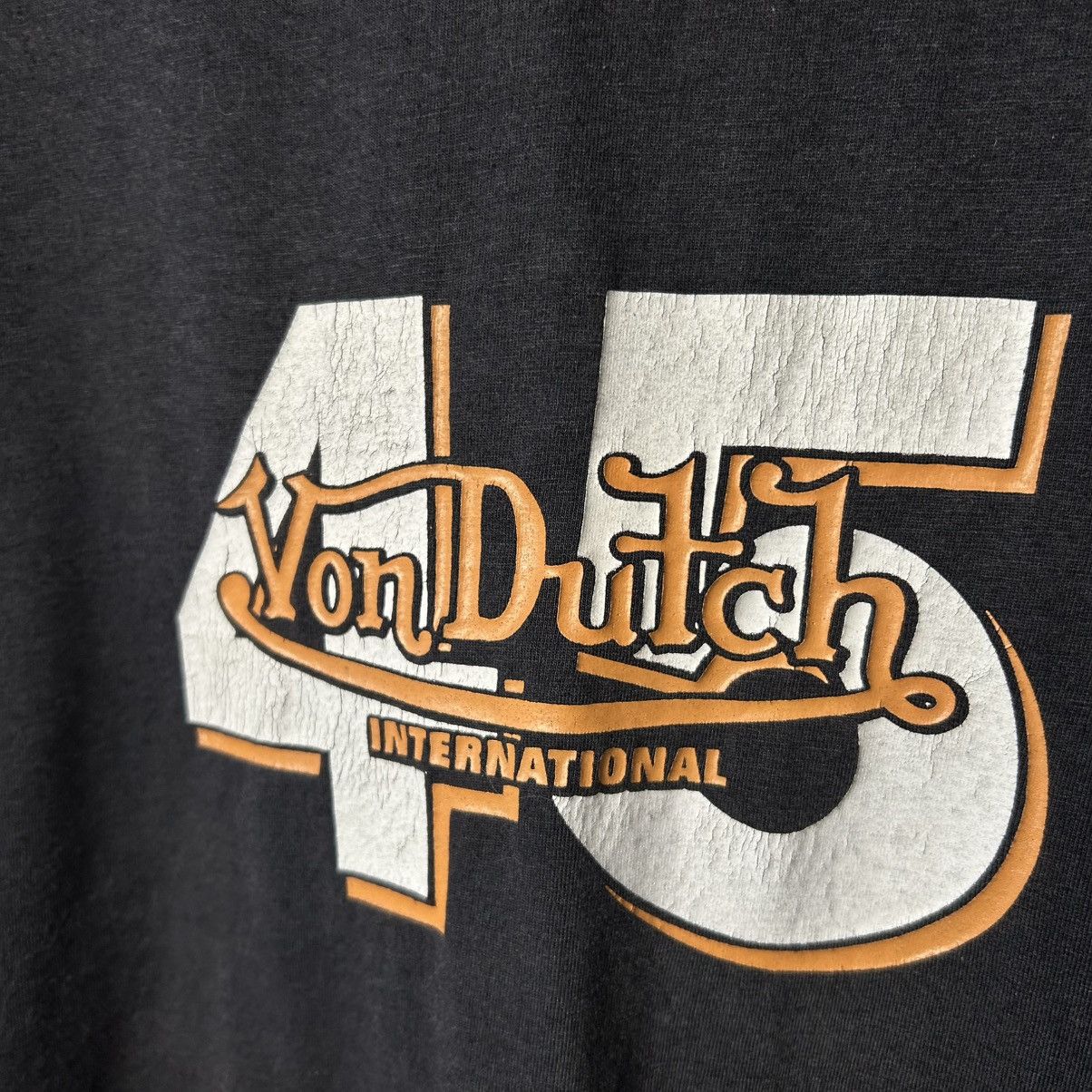 Von Dutch Vintage Von Dutch Big Logo Black japan streetwear tee Size US L / EU 52-54 / 3 - 3 Thumbnail