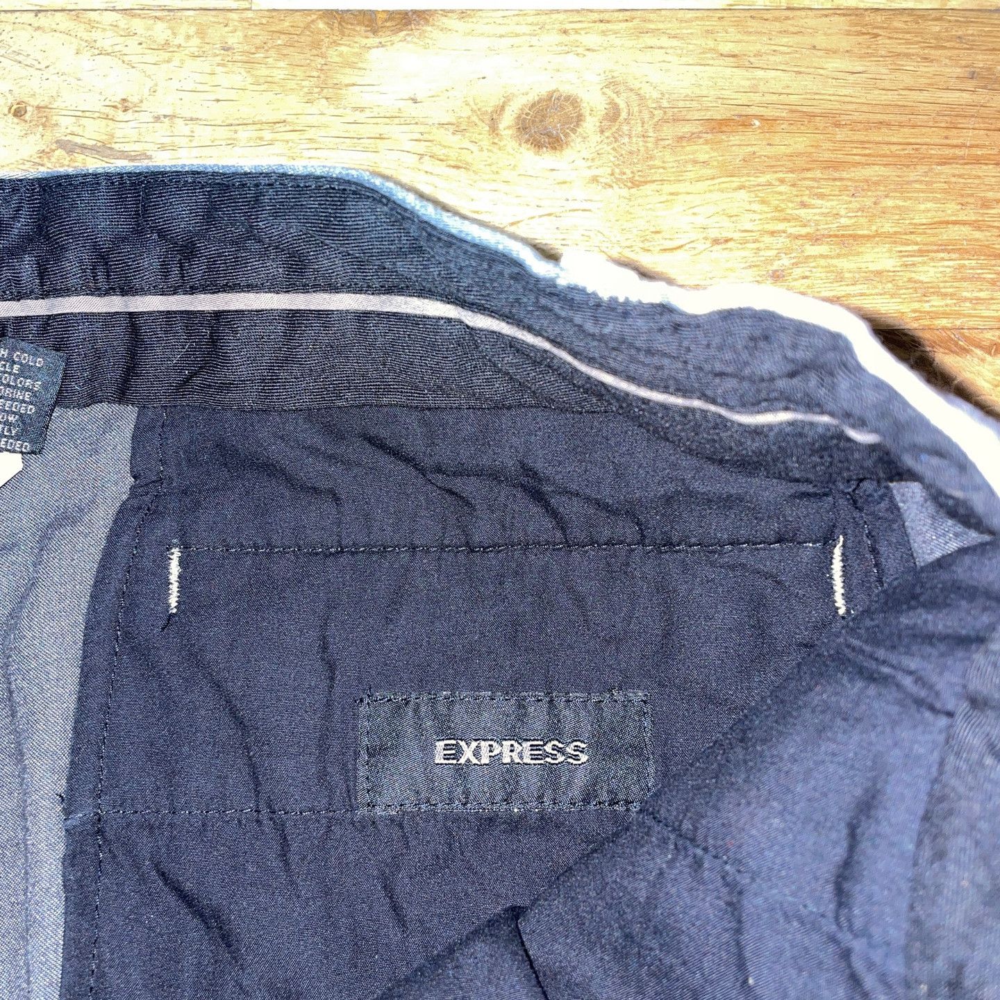Express EXPRESS MEN'S FASHIONABLE CHINOS TROUSERS 33 L 32 Size US 33 - 2 Thumbnail