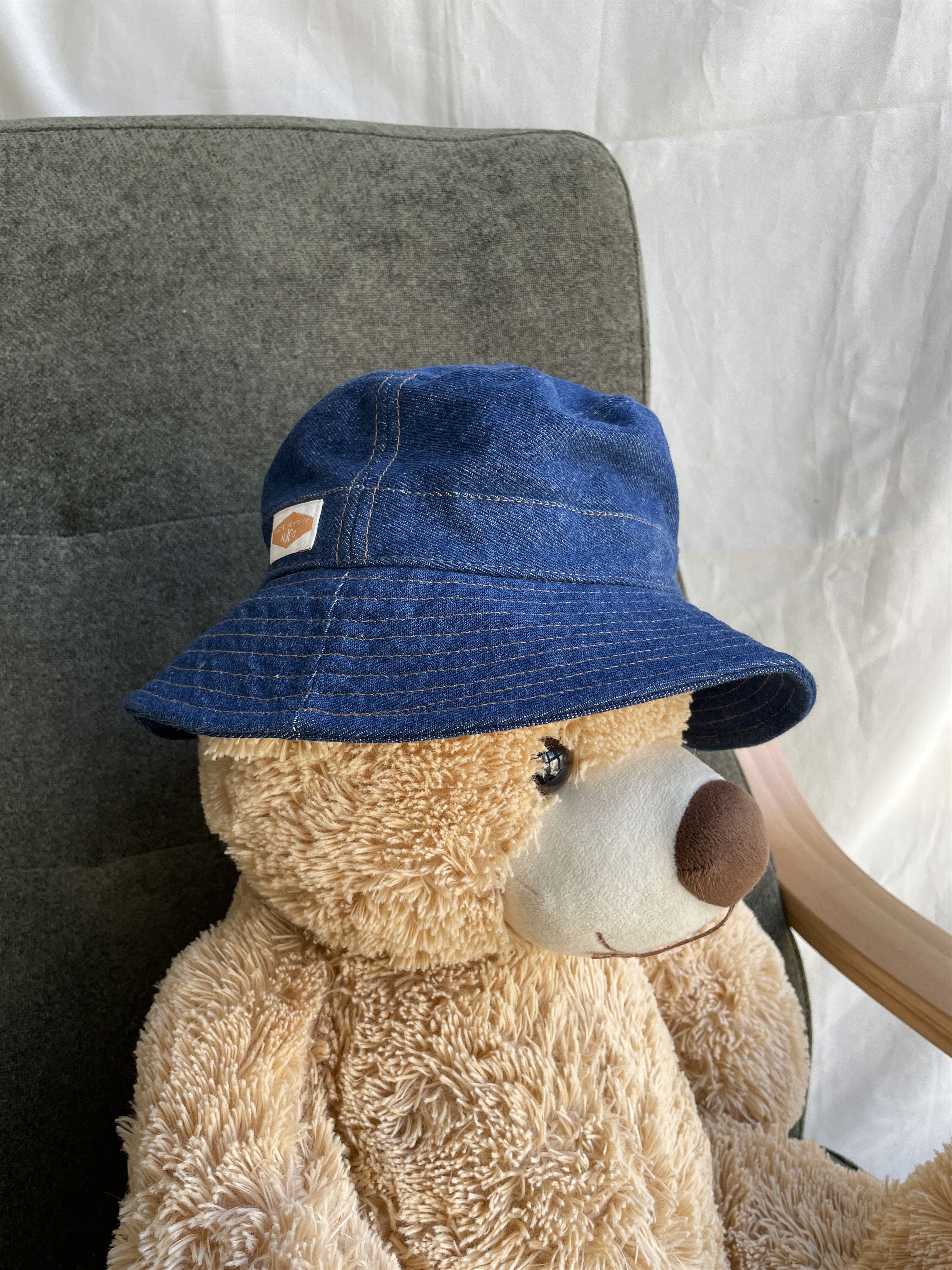 Nudie Jeans Nudie Jeans Martinsson 90's Denim Indigo Bucket Hat Size ONE SIZE - 2 Thumbnail