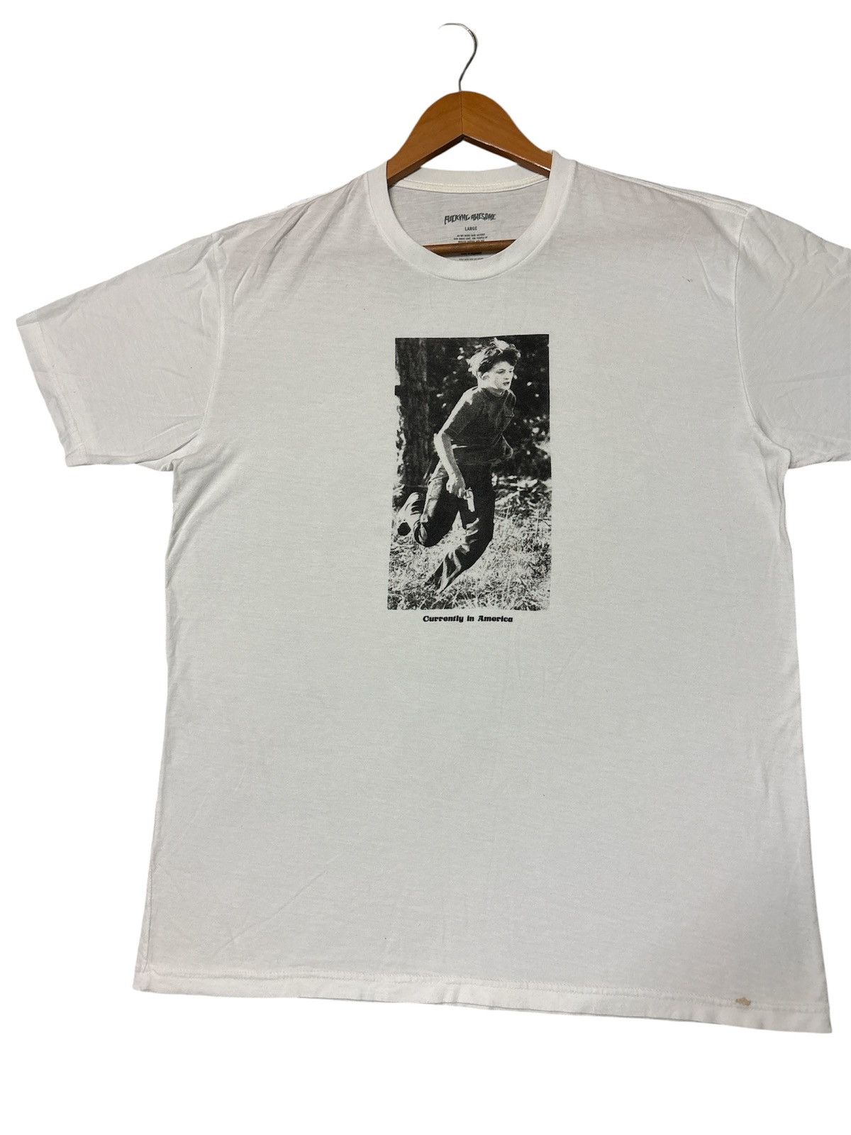 Fucking Awesome 💥RARE💥FUCKING AWESOME CURRENTLY IN AMERICA TSHIRT TEE🔥 Size US L / EU 52-54 / 3 - 3 Thumbnail