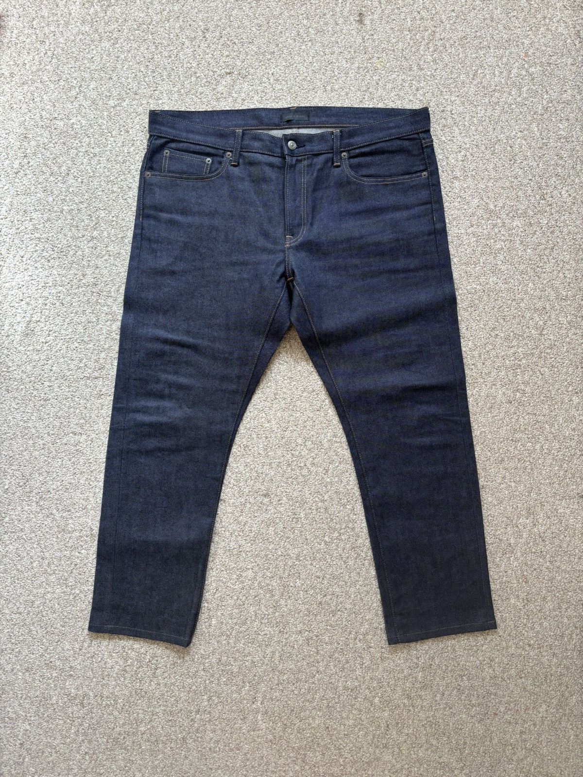 Uniqlo Uniqlo Men's Deep Indigo Skinny Jeans Size US 38 / EU 54 - 1 Thumbnail