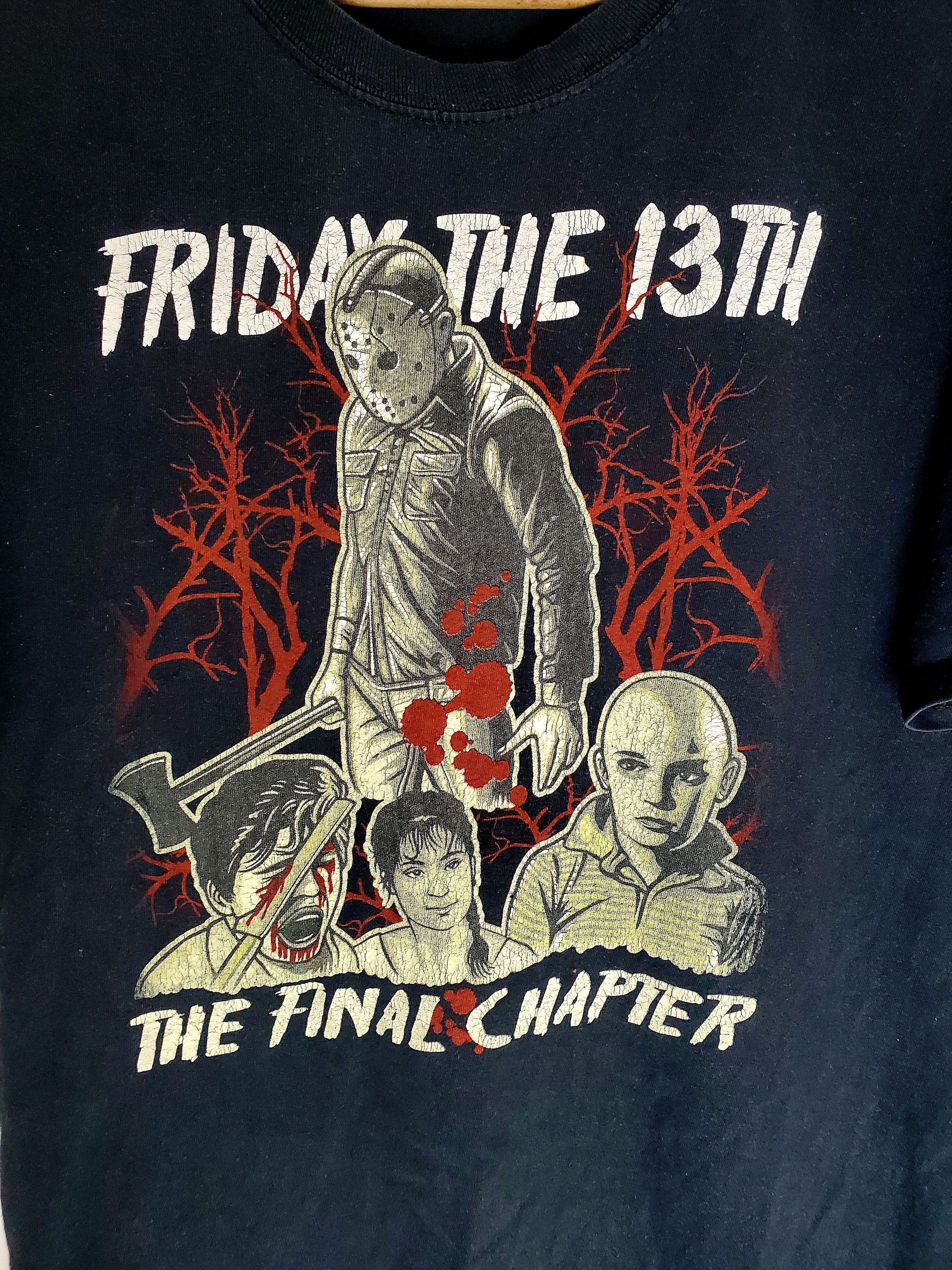 Vintage Vintage FRIDAY THE 13TH THE FINAL CHAPTER Tshirt L Size US L / EU 52-54 / 3 - 2 Thumbnail