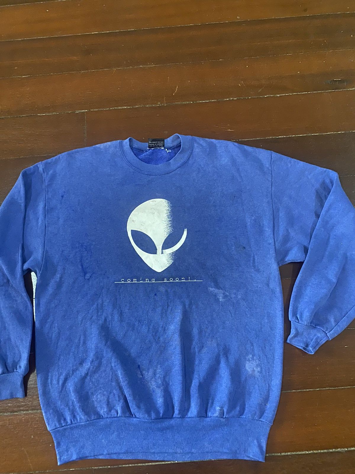 Anime × Cartoon Network × Vintage vintage 90s BESCHWA alien work shop sun faded Distressed Size US XL / EU 56 / 4 - 4 Thumbnail