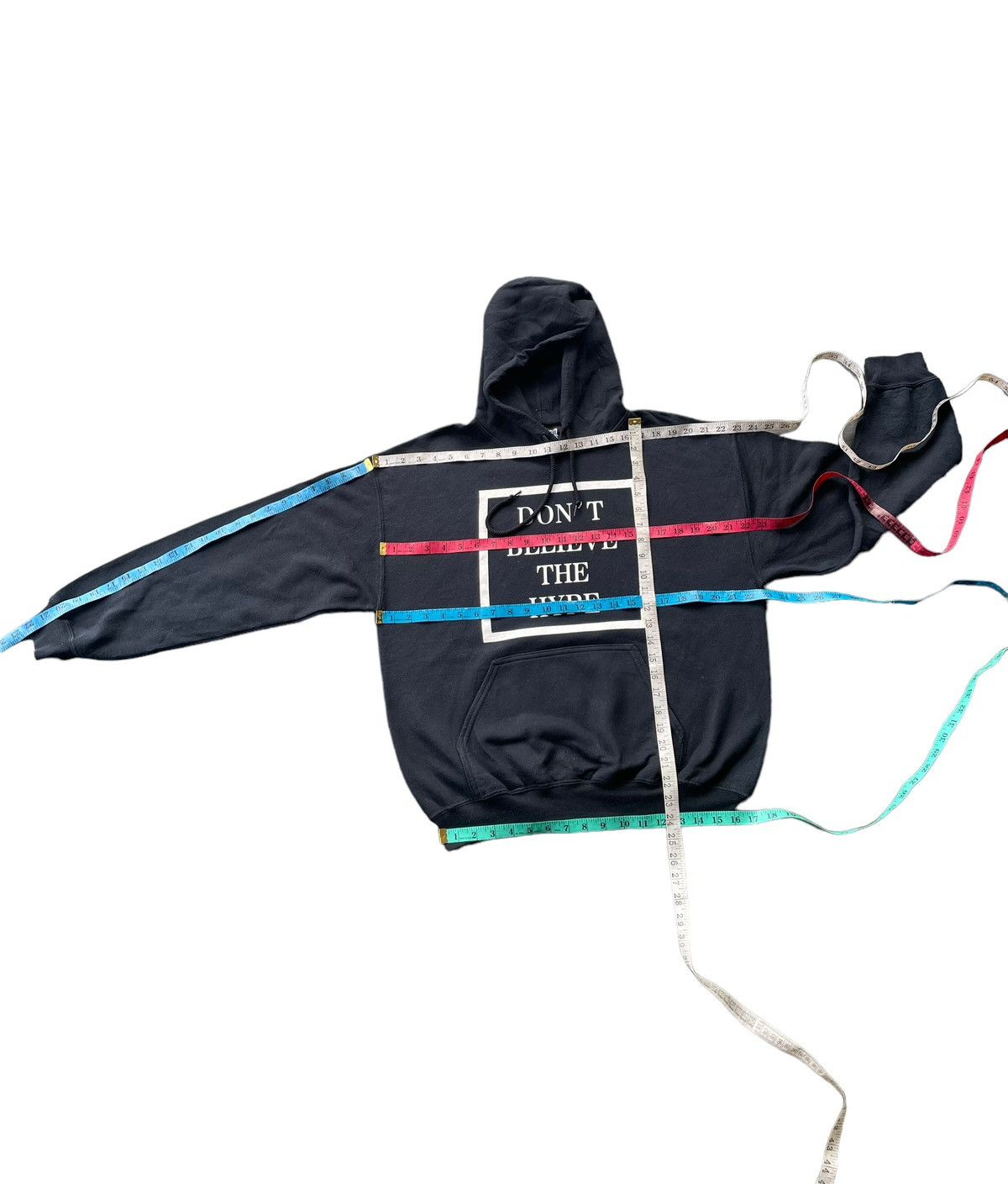 Japanese Brand Kikstyo Dont Believe The Hype Hoodie Size US L / EU 52-54 / 3 - 9 Thumbnail