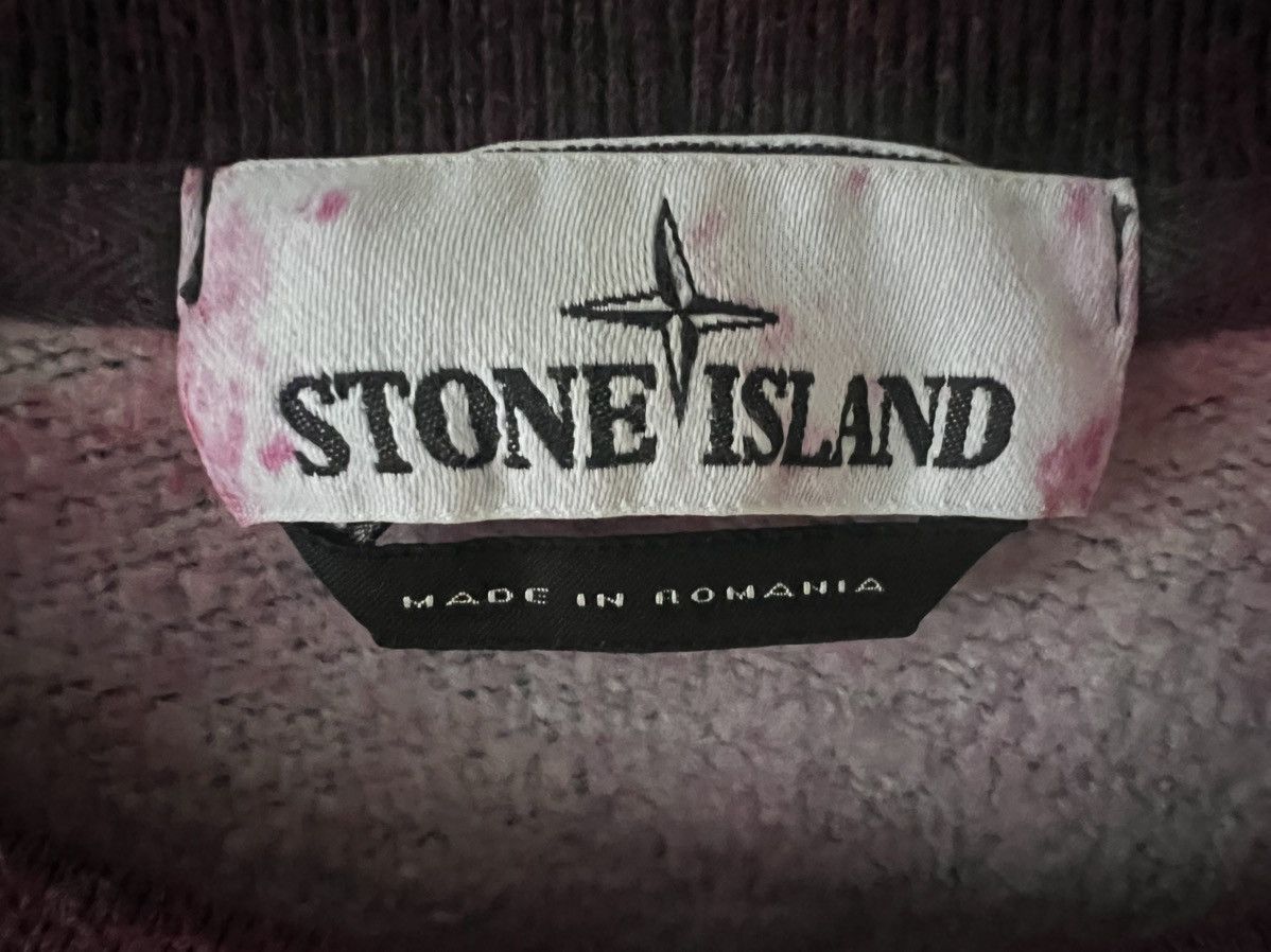 Stone Island Stone Island Purple Dust Treatment Crewneck Men Sz- XL Size US XL / EU 56 / 4 - 2 Thumbnail
