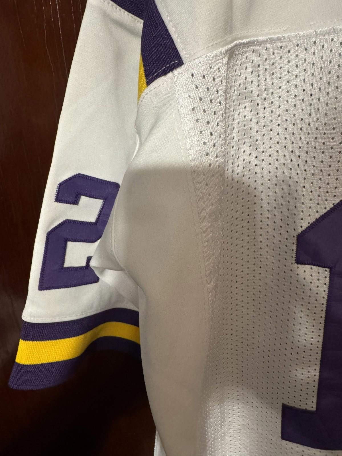 Nike LSU Tigers Nike Football #12 Jersey Men Sz 50 White Size US XL / EU 56 / 4 - 3 Thumbnail