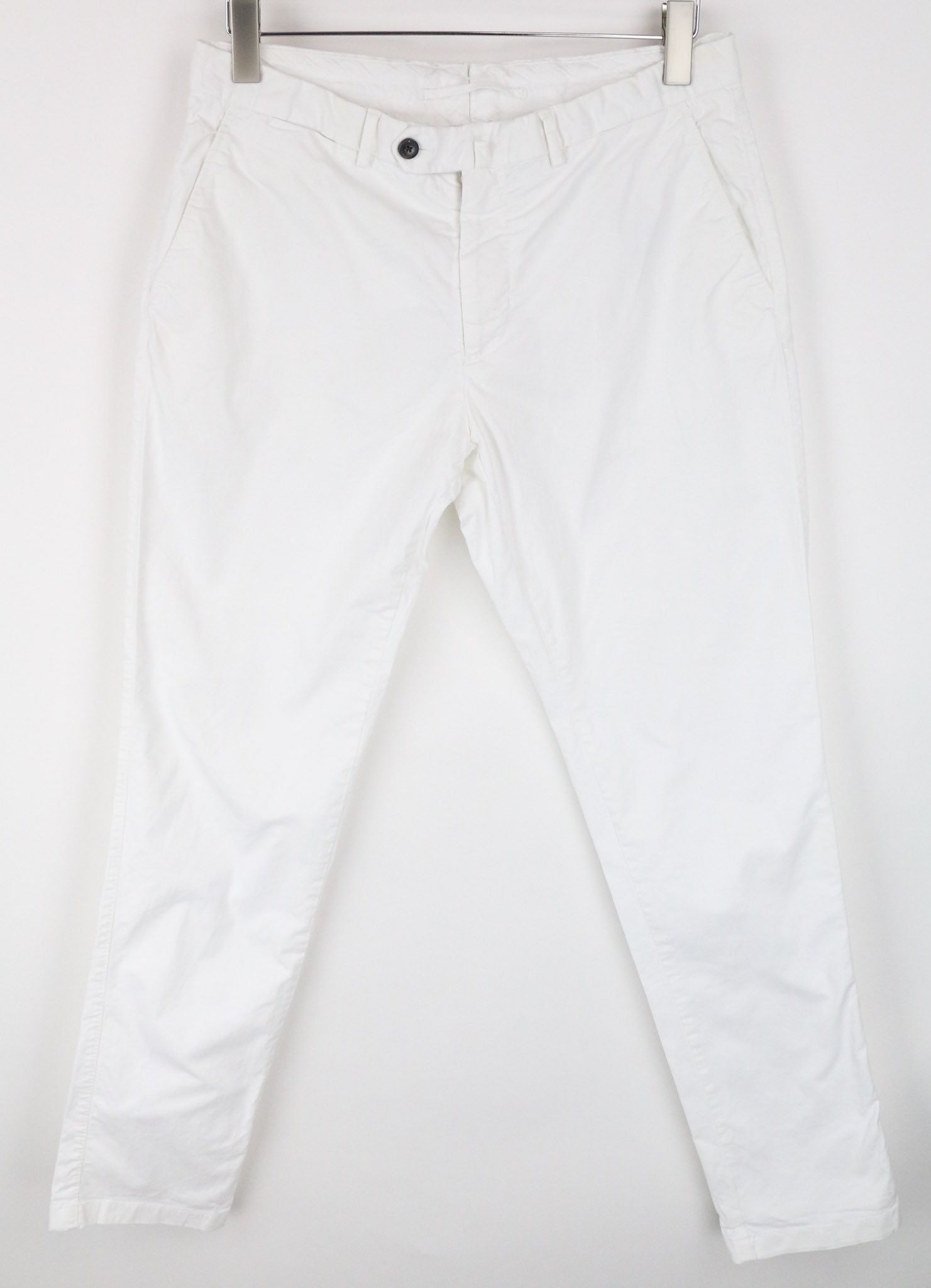 Suitsupply PORTO NOVO UK34R White Cotton Stretch 72694 Size 34R - 1 Thumbnail