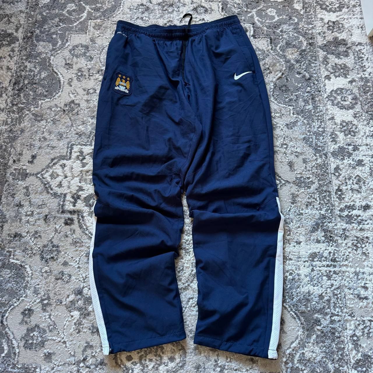 Nike Vintage Y2K Nike Manchester City Drill Track Pants Parachute Size US 36 / EU 52 - 3 Thumbnail