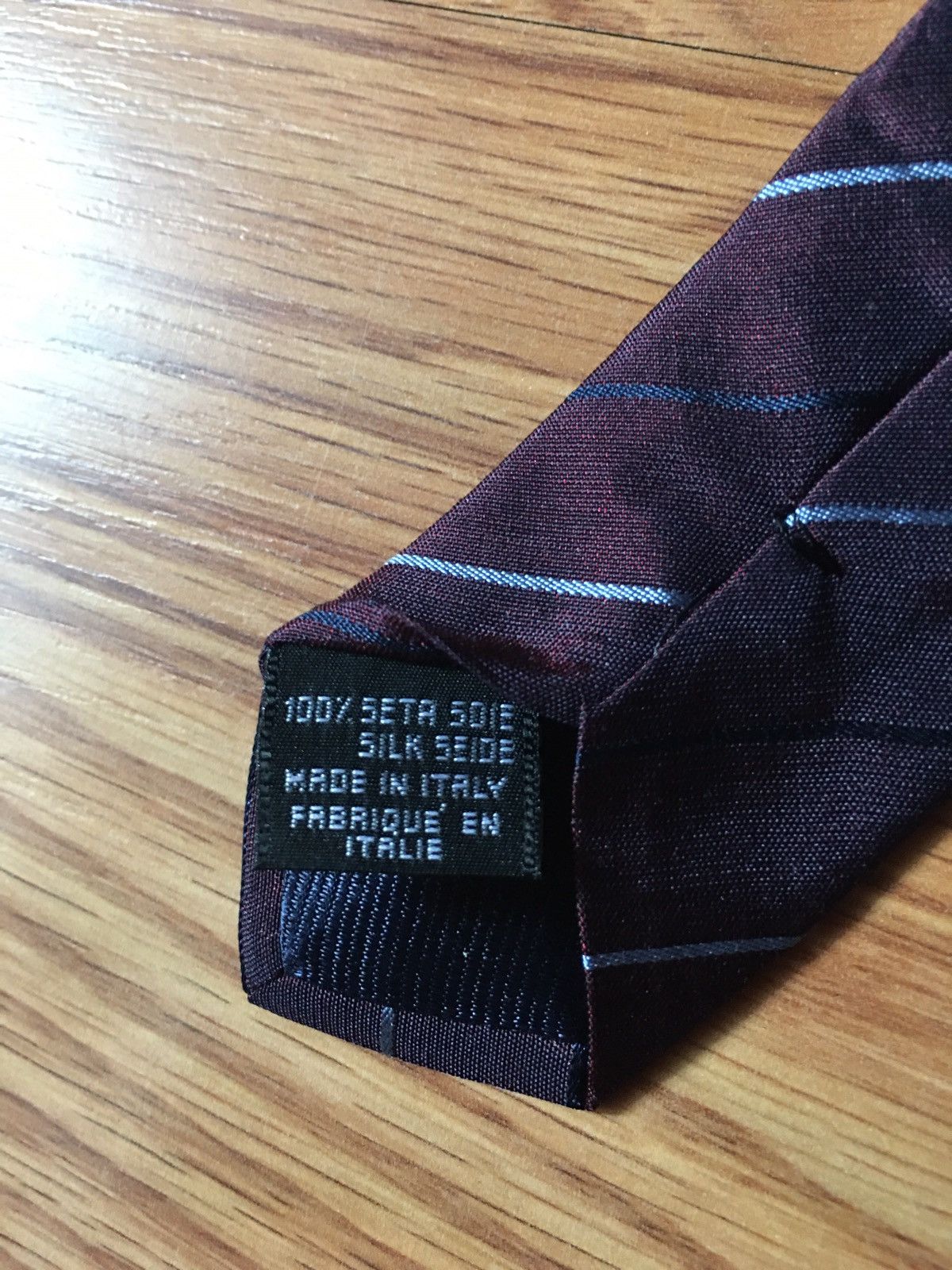 Dolce & Gabbana Dolce & Gabbana Chameleon Stripped Silk Mens Tie Size ONE SIZE - 5 Thumbnail