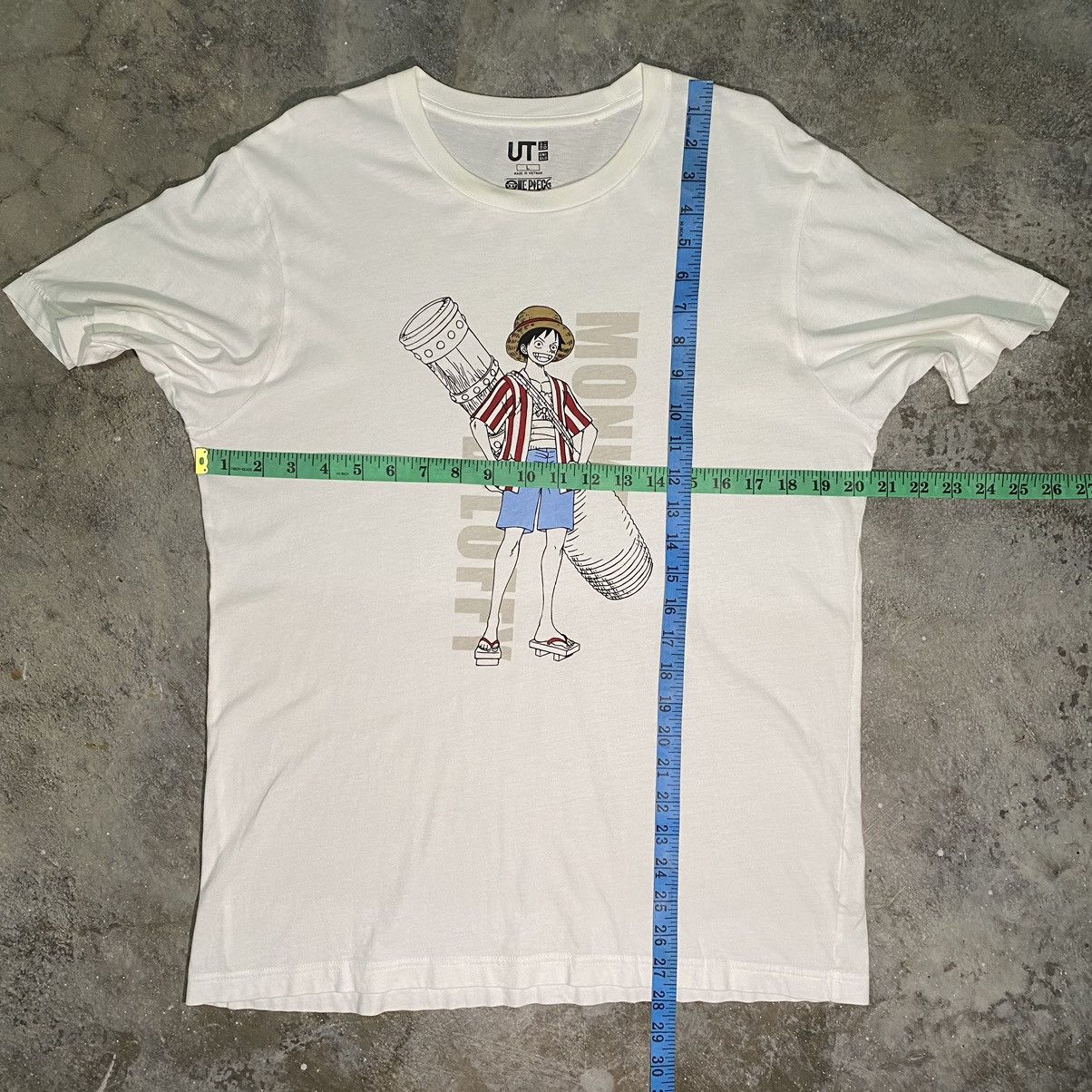 Anime × One Piece × Uniqlo One Piece Monkey D. Luffy Uniqlo Anime T Shirt Size US L / EU 52-54 / 3 - 8 Thumbnail