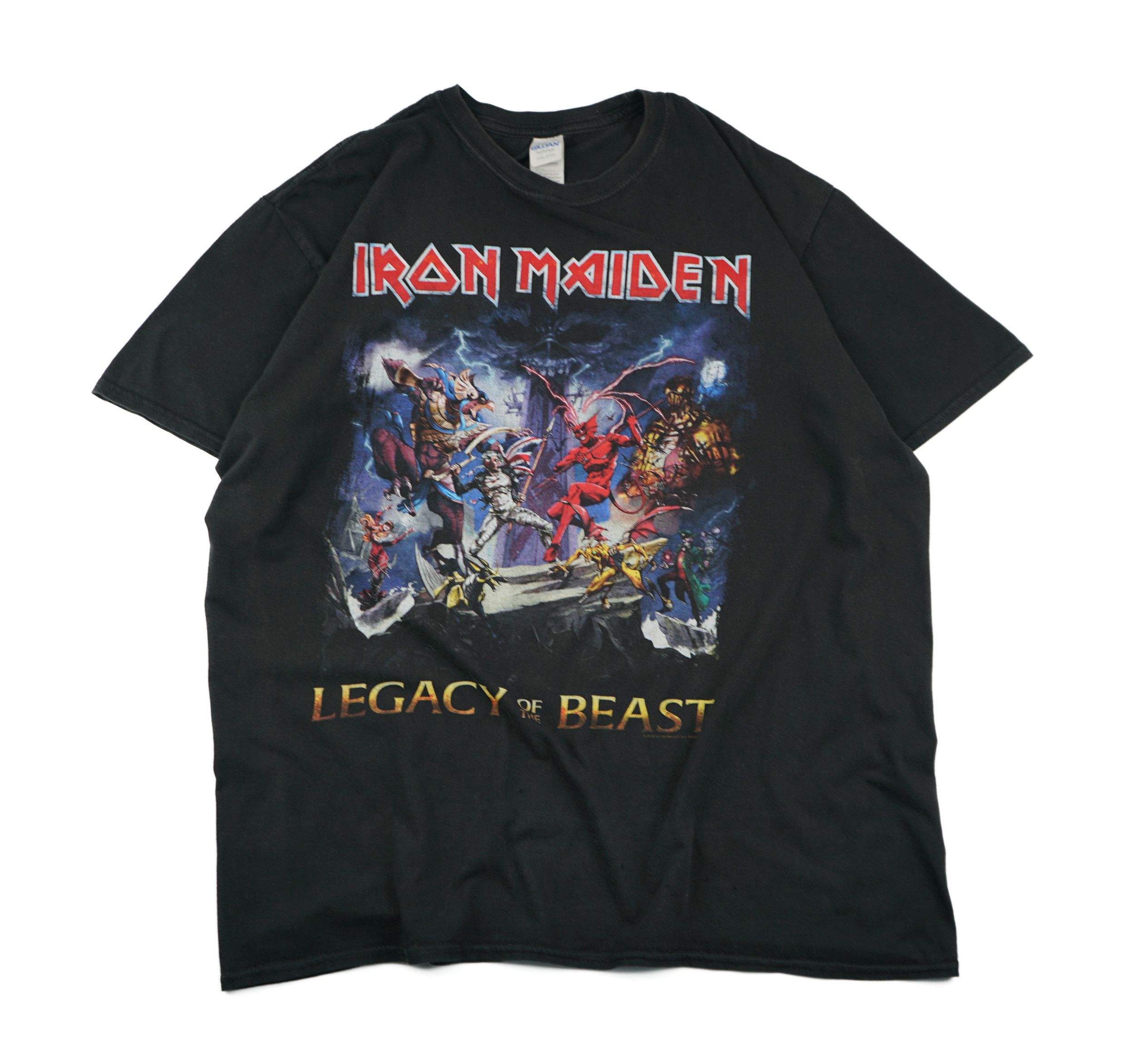 Band Tees × Vintage Vintage 2016 Iron Maiden T-Shirt Legacy Of The Beast Size US XL / EU 56 / 4 - 1 Thumbnail