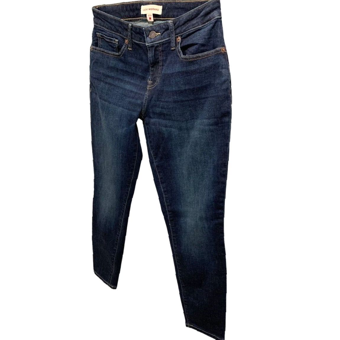 Lucky Brand Lucky Brand Womens Lolita Skinny Jeans Denim Size 8 Blue Size 30" / US 8 / IT 44 - 3 Thumbnail