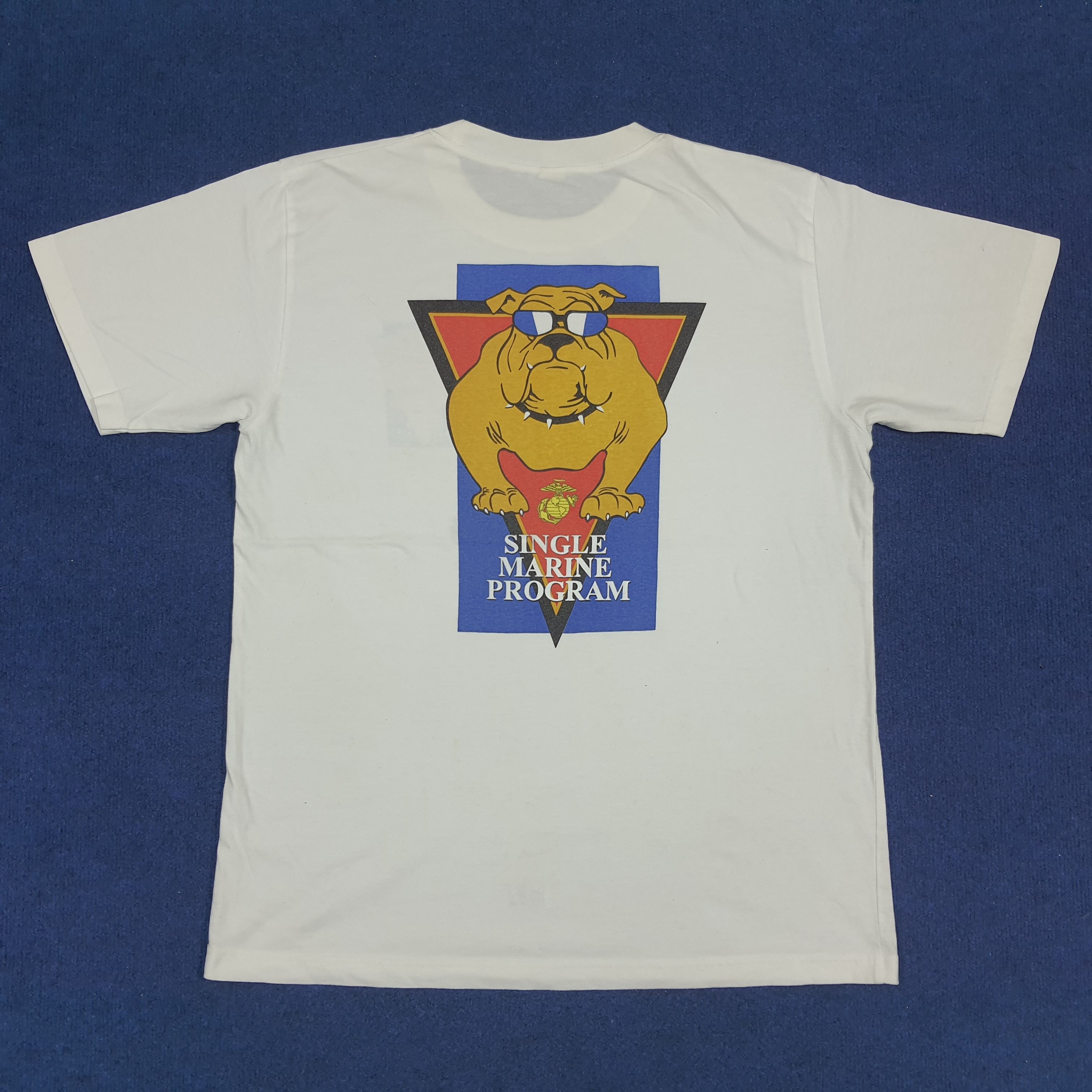 Vintage Vintage SMP Single Marine Program America Tshirt Size US XL / EU 56 / 4 - 1 Thumbnail