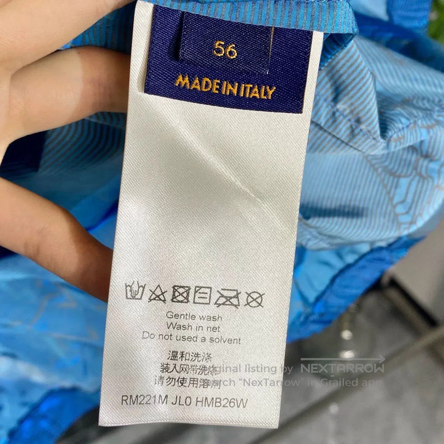 Louis Vuitton Louis Vuitton 2054 Monogram Gradient Blue Windbreaker. Size US XL / EU 56 / 4 - 4 Thumbnail