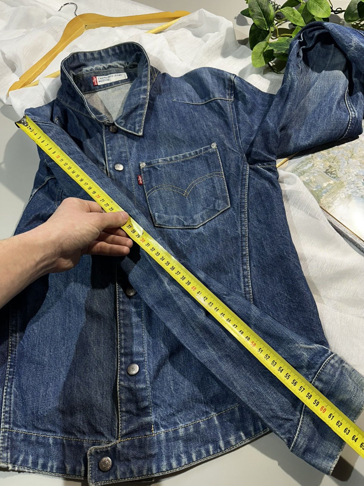 Levi's Vintage Clothing Levis Denim Jacket Trucker Tupe lll Blue Wash Overshirt Size US M / EU 48-50 / 2 - 11 Thumbnail