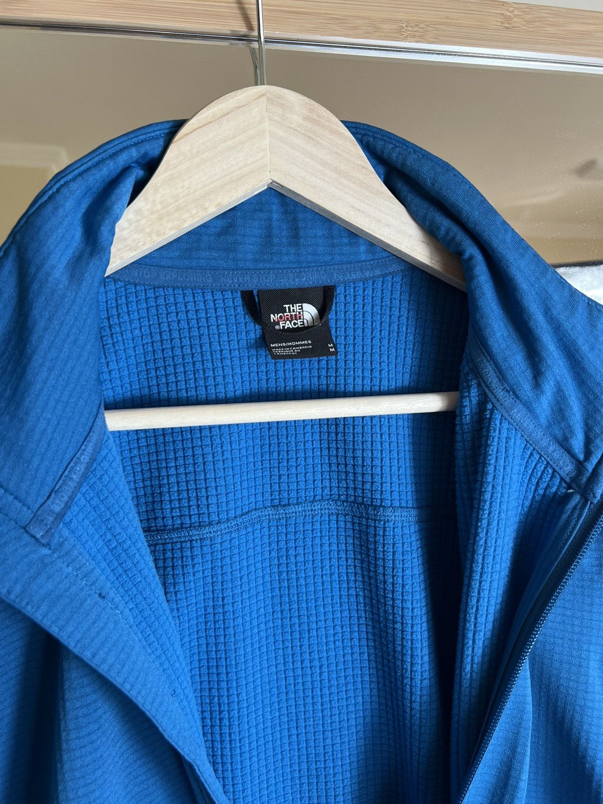 The North Face The North Face M Quest Fleece Jacket Men Zip Blue TNF Y2K Size US M / EU 48-50 / 2 - 9 Thumbnail