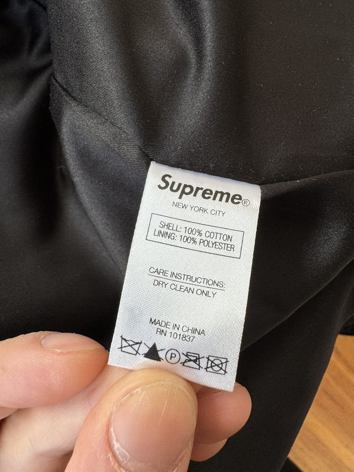 Supreme Supreme velvet chore jacket Size US L / EU 52-54 / 3 - 5 Thumbnail