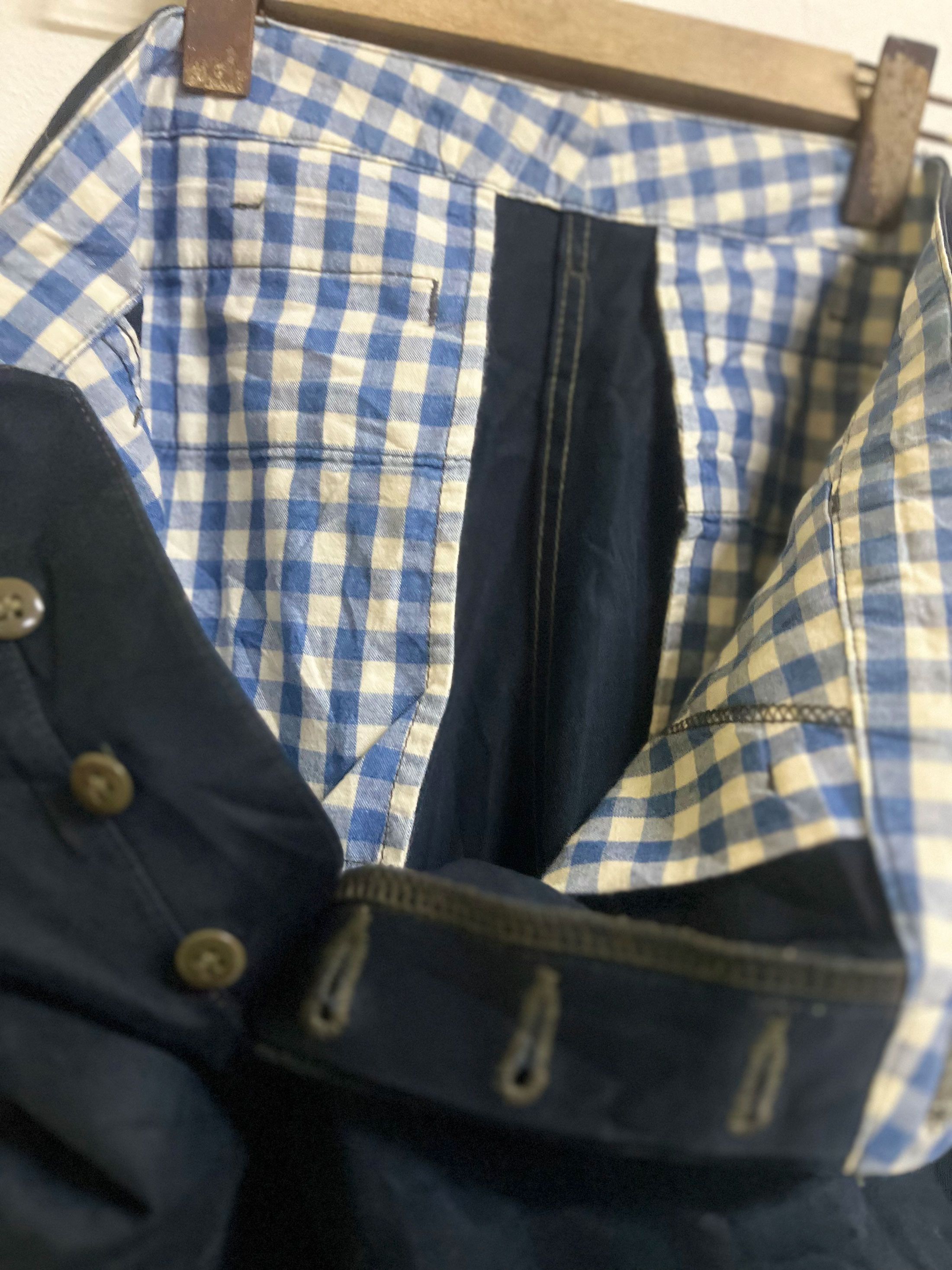 Burgus Plus Burgus Plus Modern Chino Trouser Khakis Button Fly Size US 35 - 5 Thumbnail